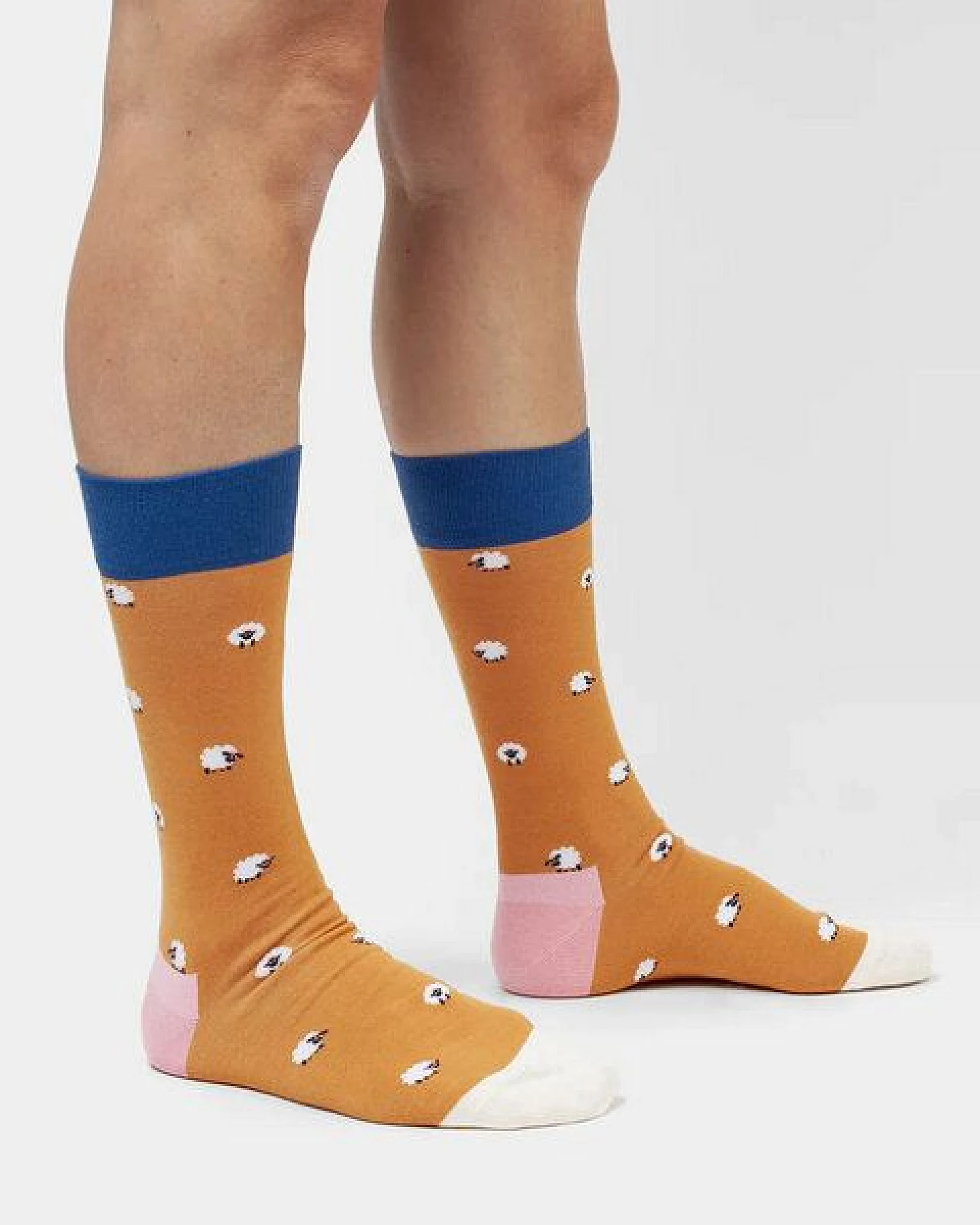 DillySocks Socken Count my Sheeps aus Biobaumwoll-Mix – Ansicht 2
