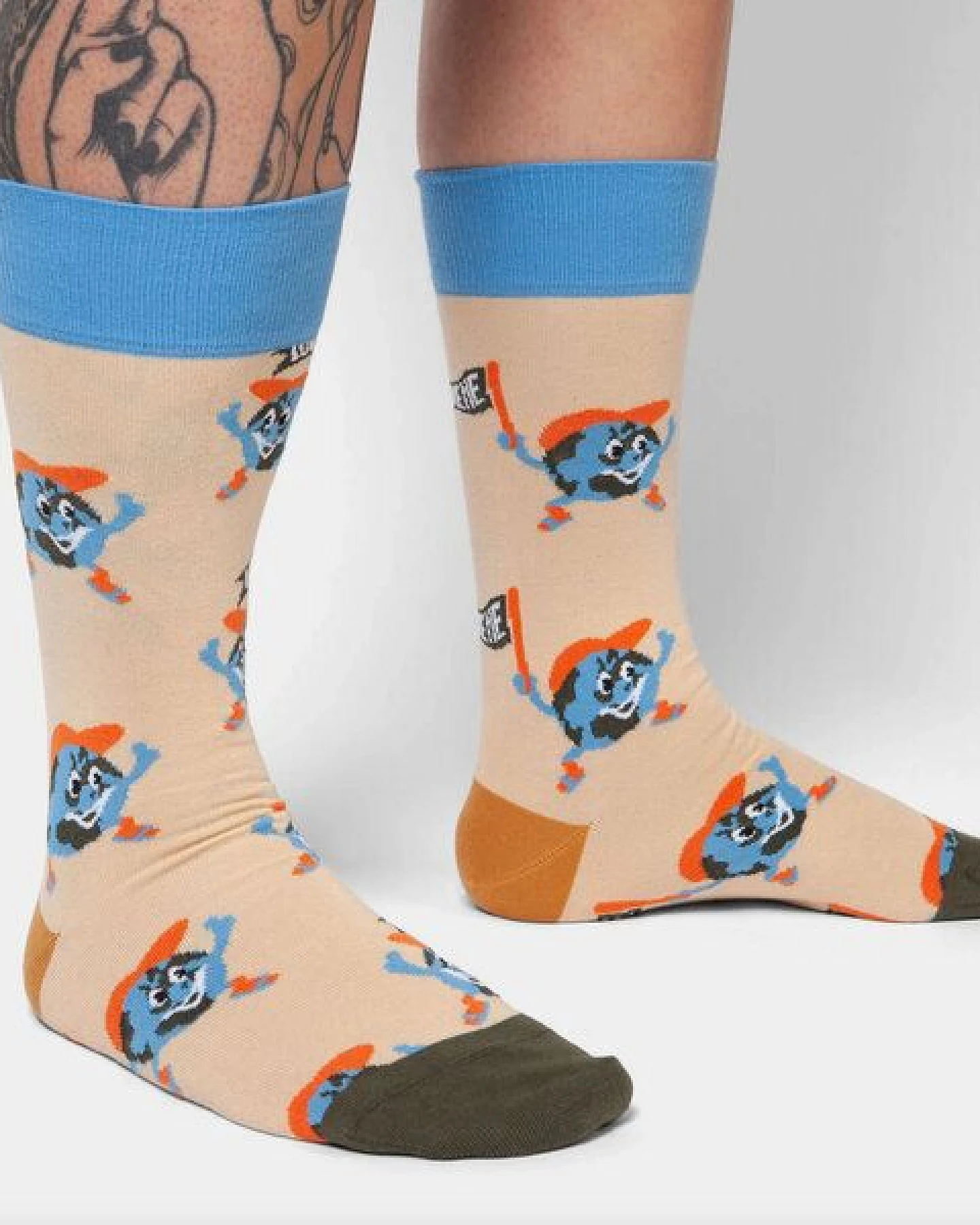 DillySocks Socken Call for a better World aus Biobaumwoll-Mix – Ansicht 2