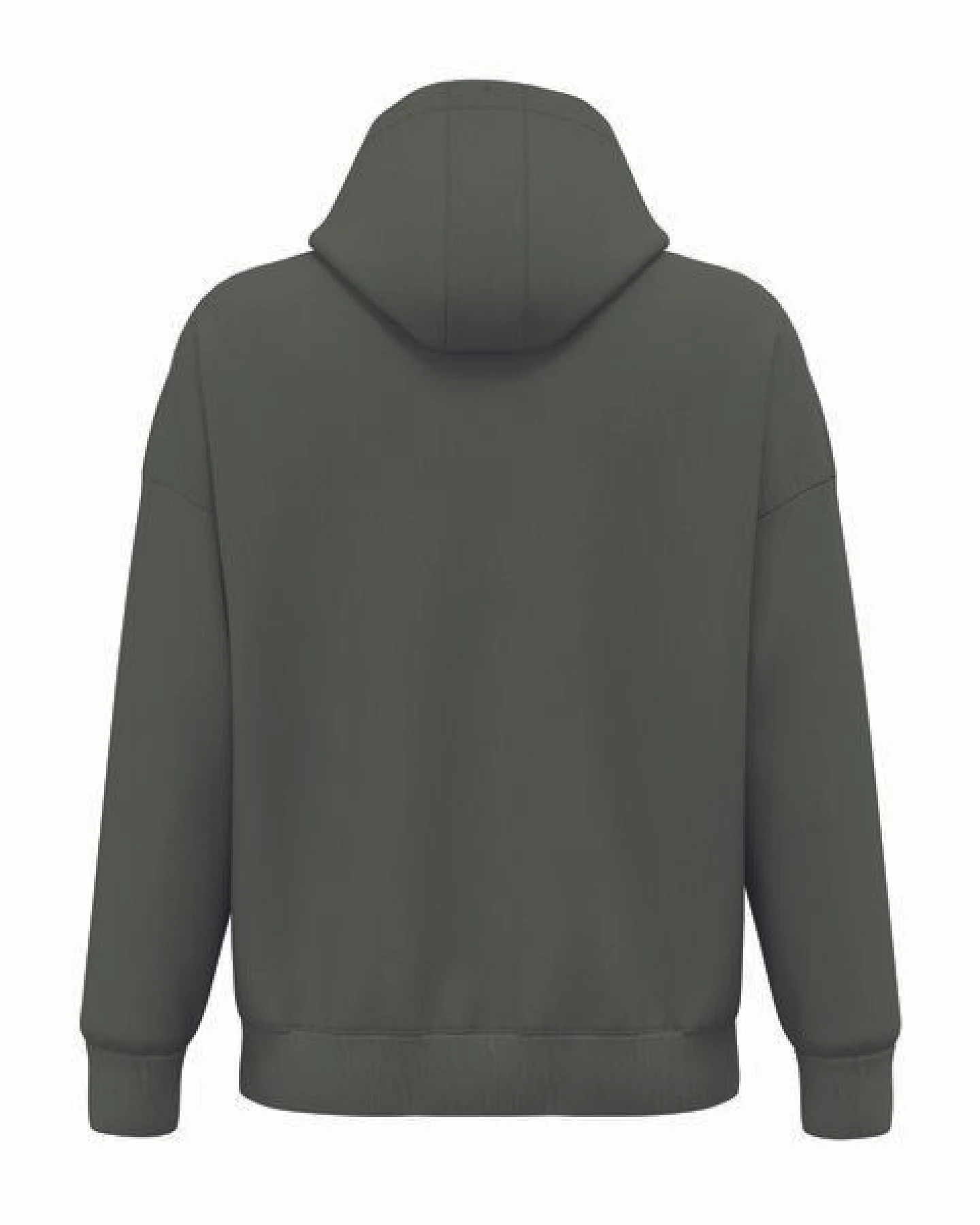 Greenspired Oversize Unisex Hoody aus Bio-Baumwolle und recyceltem Polyester – 400 g/m² – Ansicht 2