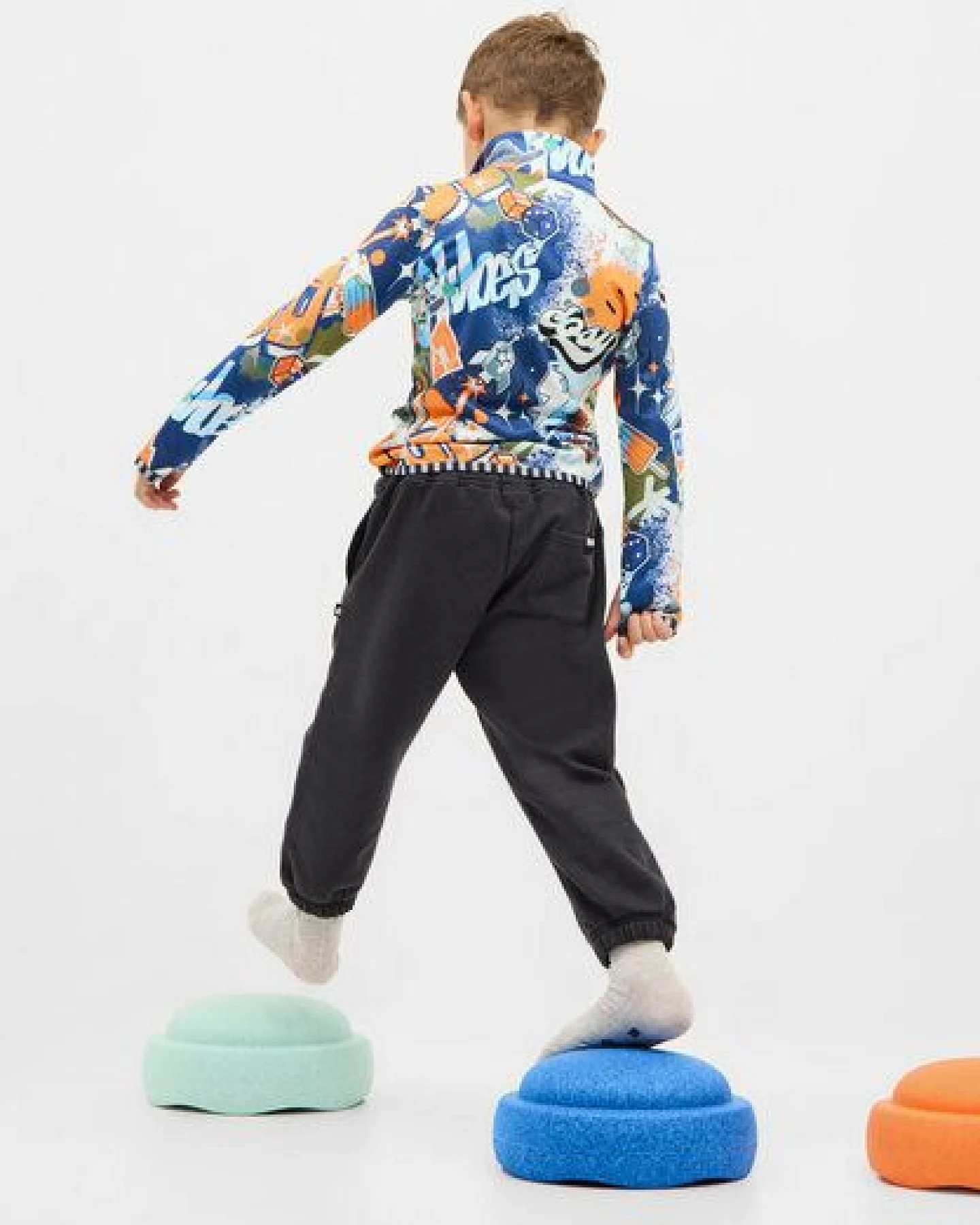 WeeDo Langarmshirt „Cosmo Sprayprint 26“ – Ansicht 4