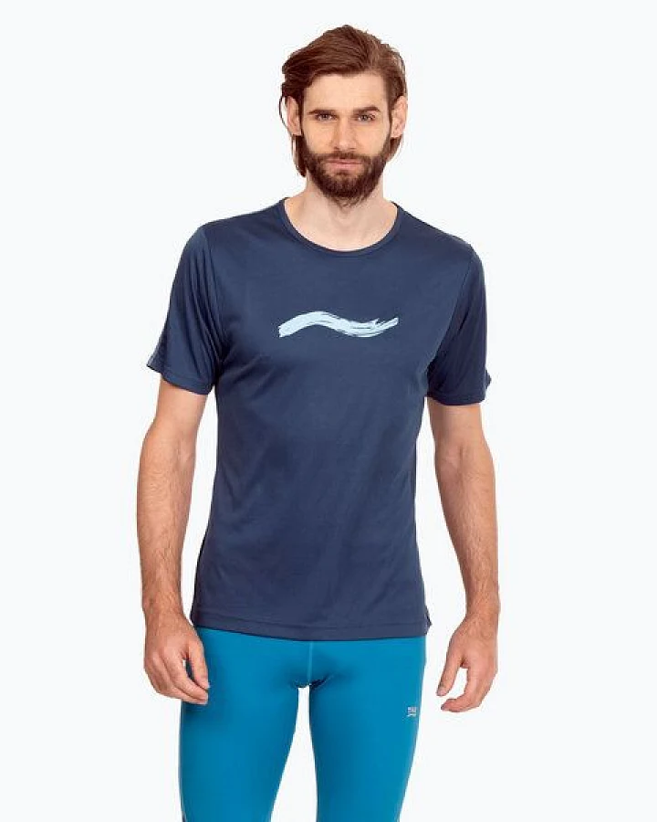 TAO Sportswear Atmungsaktives Herren Laufshirt ARIE mit Reflektoren
