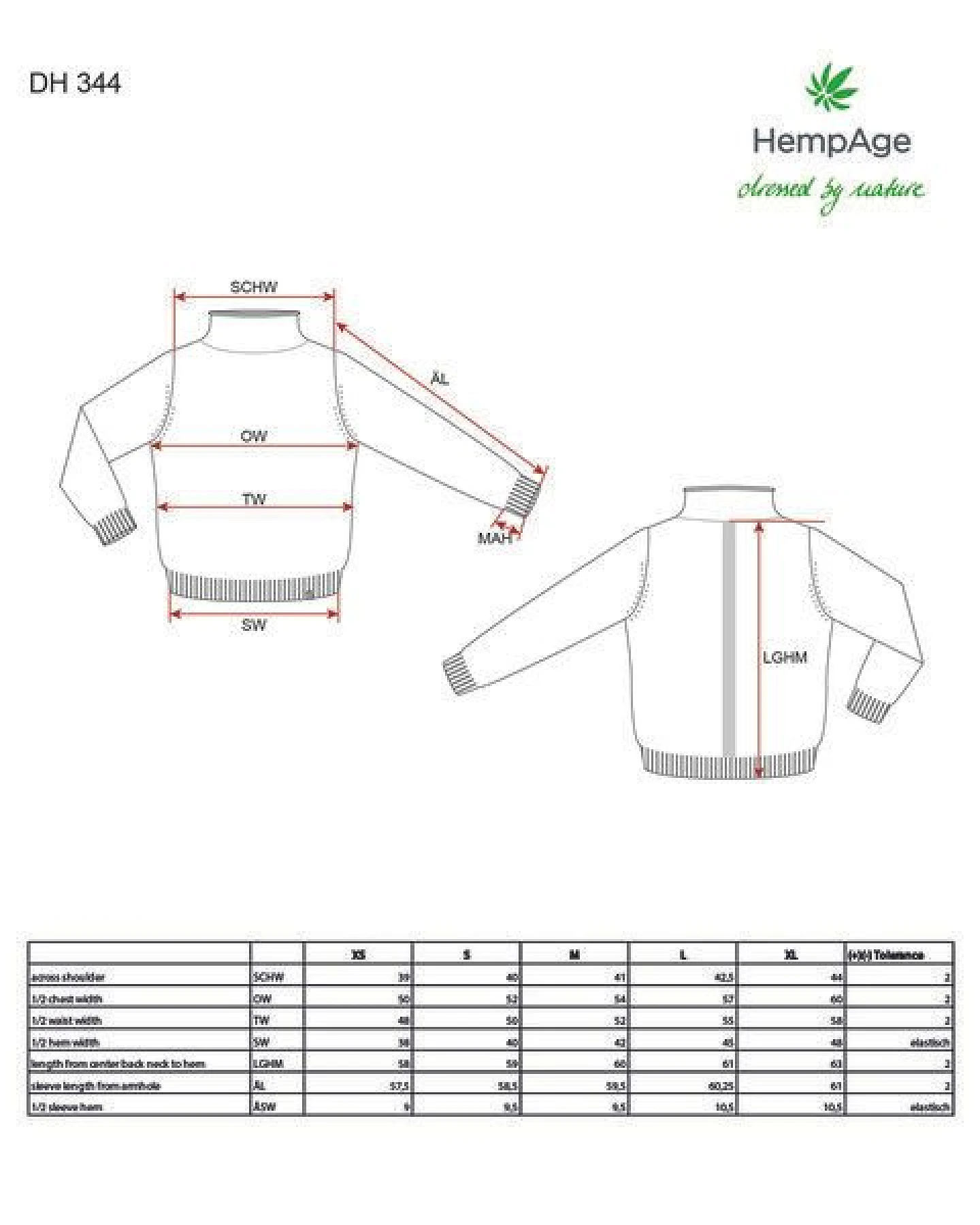 HempAge Recycled Rollkragen Sweater Damen Hanf/Biobaumwolle – Ansicht 2