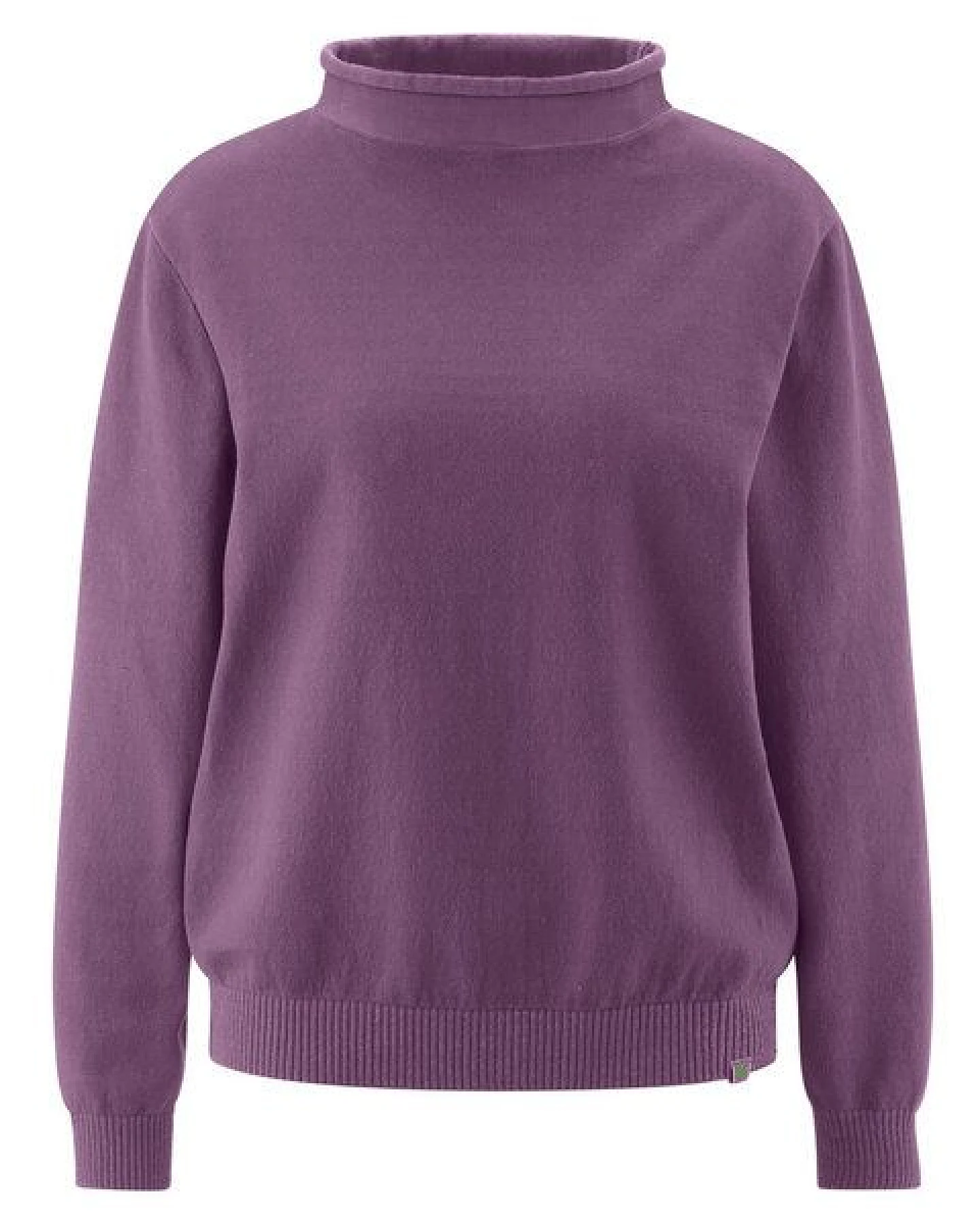 HempAge Recycled Rollkragen Sweater Damen Hanf/Biobaumwolle – Ansicht 3