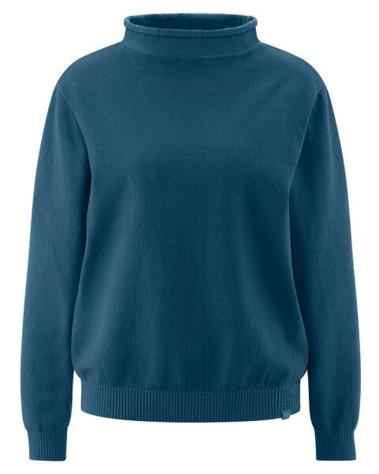 HempAge Recycled Rollkragen Sweater Damen Hanf/Biobaumwolle – Ansicht 3