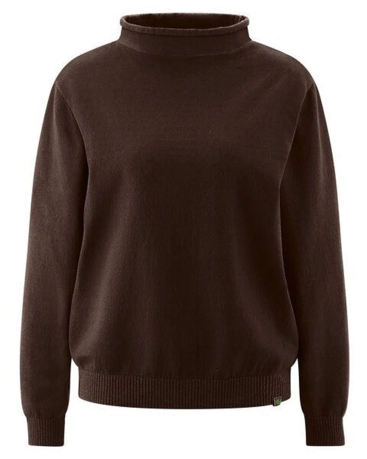HempAge Recycled Rollkragen Sweater Damen Hanf/Biobaumwolle – Ansicht 3