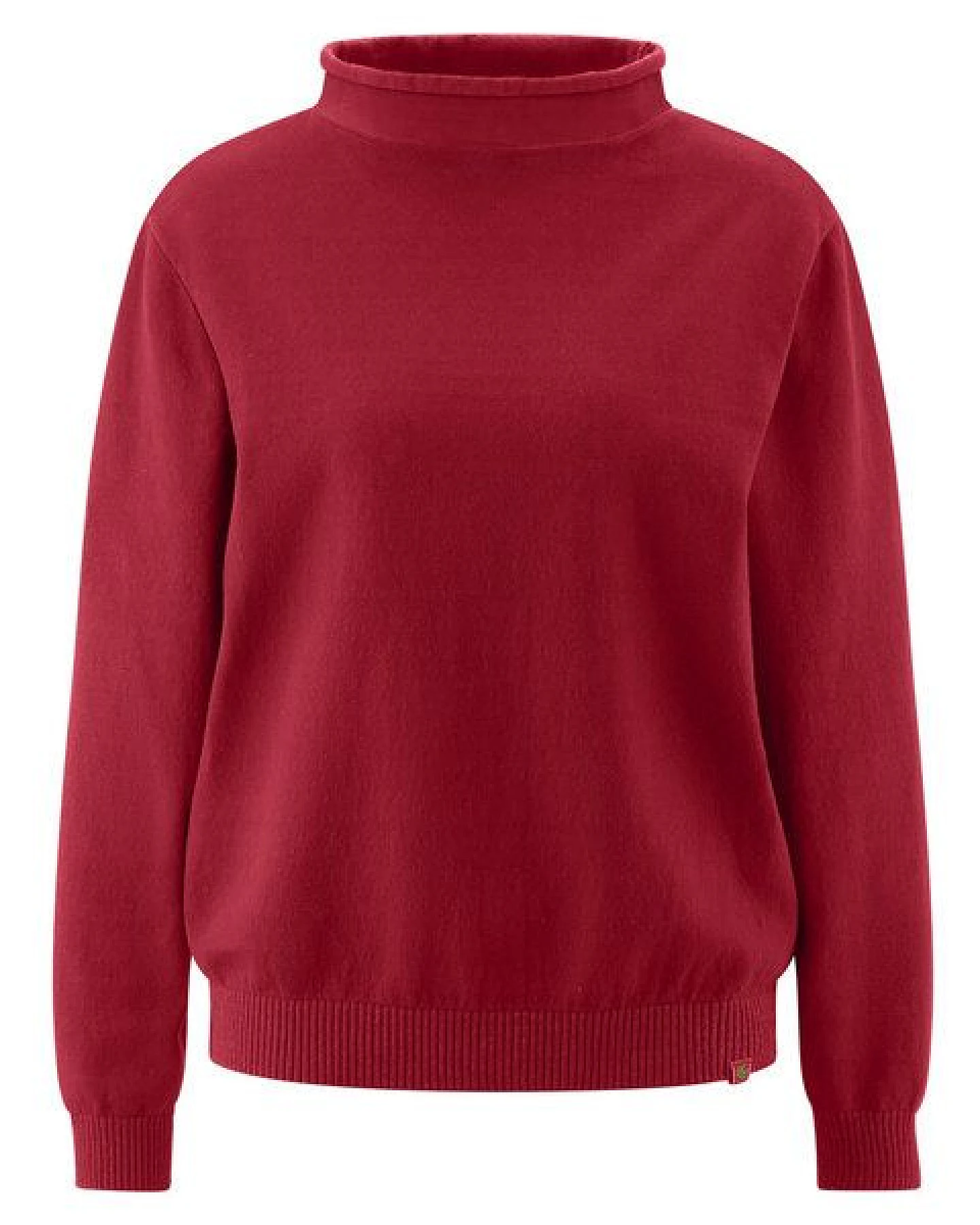 HempAge Recycled Rollkragen Sweater Damen Hanf/Biobaumwolle – Ansicht 3