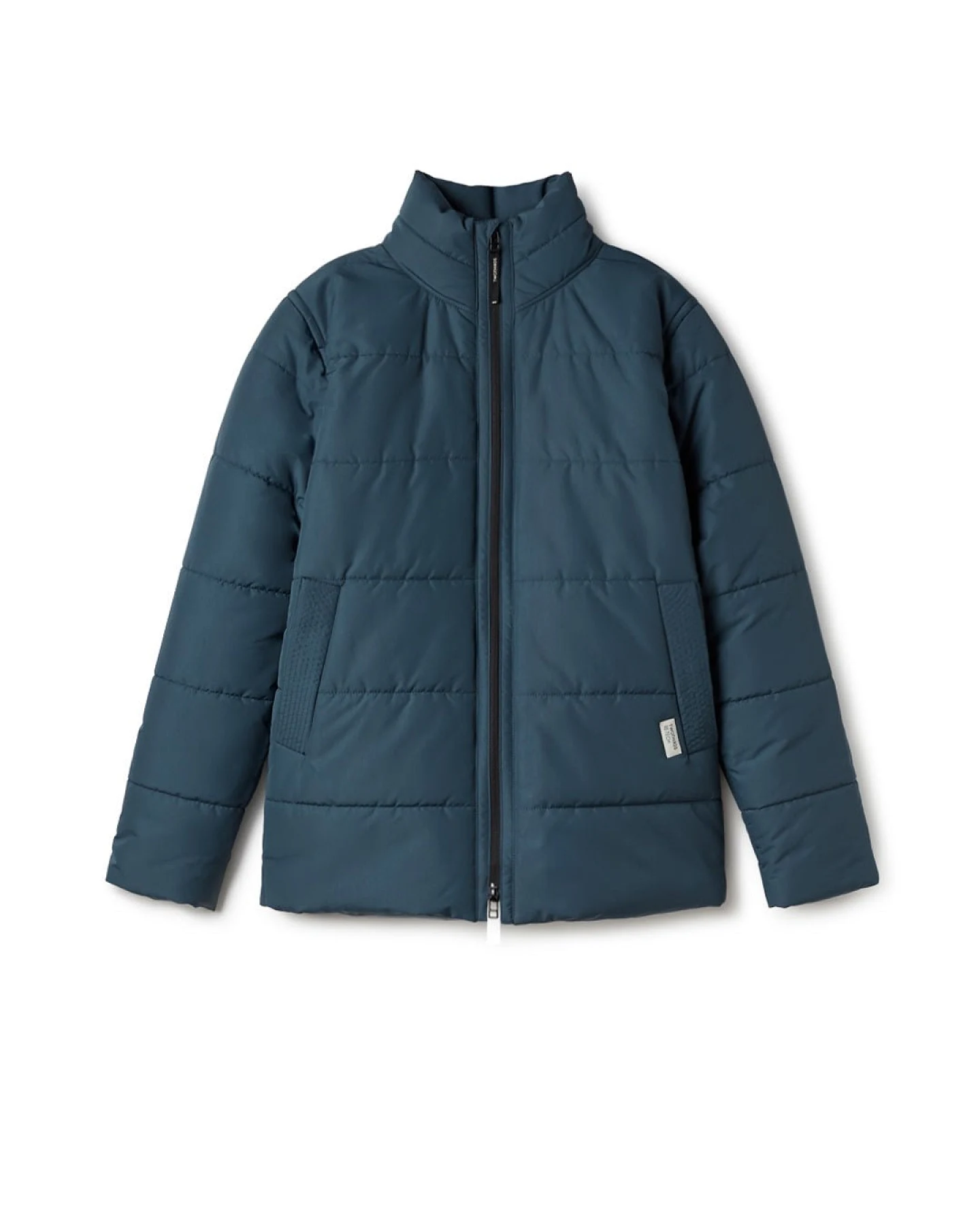 TWOTHIRDS Herren vegan Pufferjacke Yanutha Blue Orion – Ansicht 2