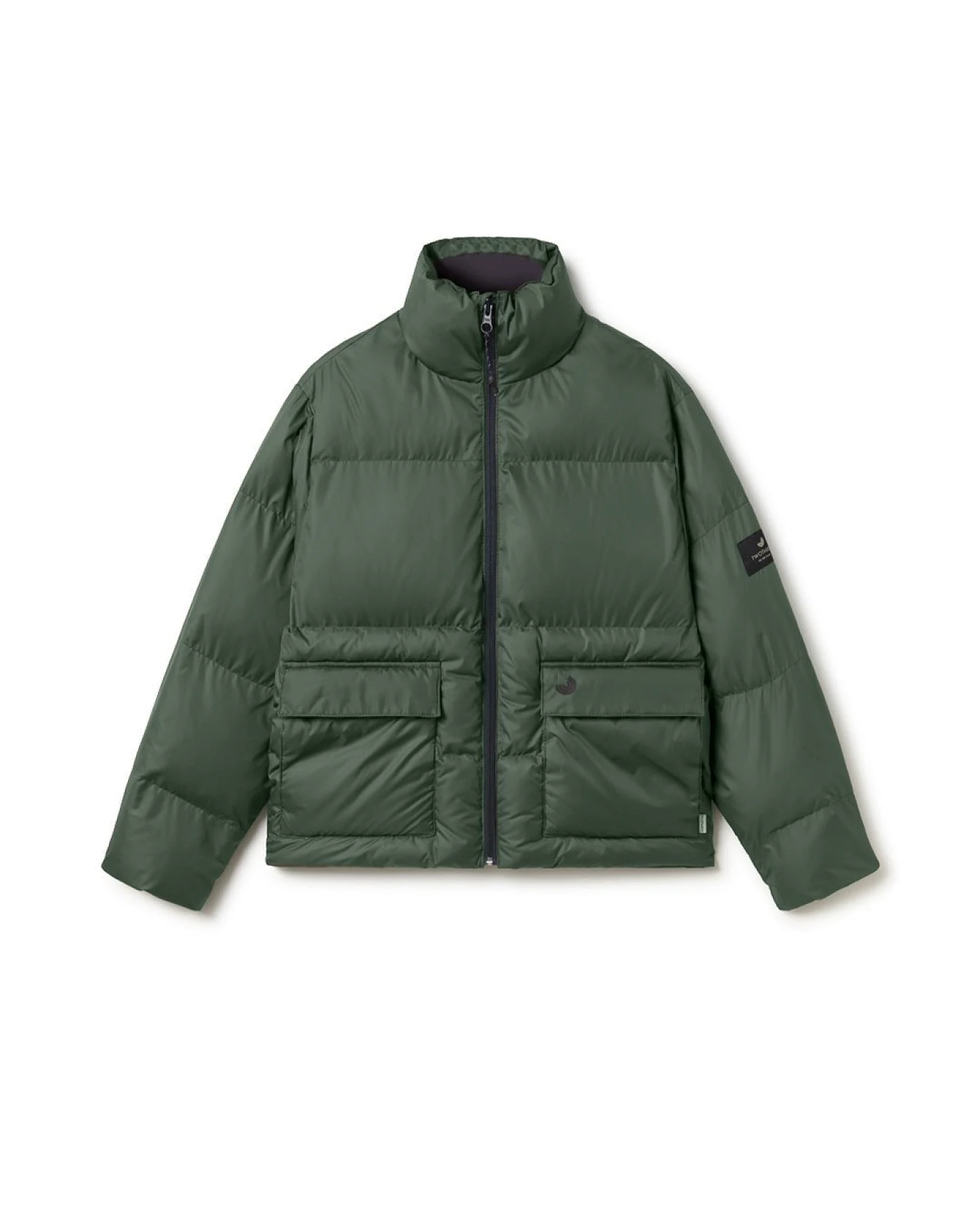 TWOTHIRDS Damen vegan Jacke Howth Hellkhaki – Ansicht 2