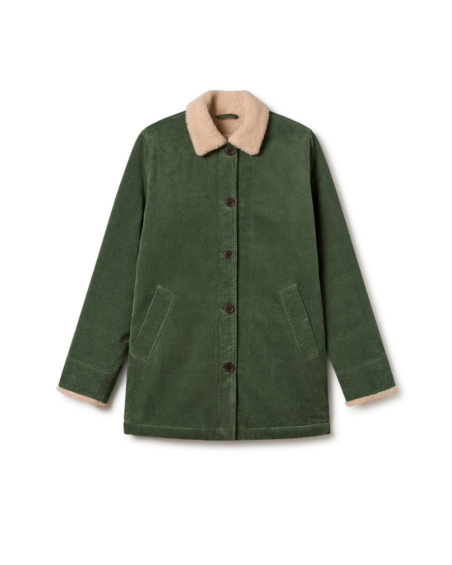 TWOTHIRDS Damen vegan Jacke Russell Entengrün – Ansicht 2