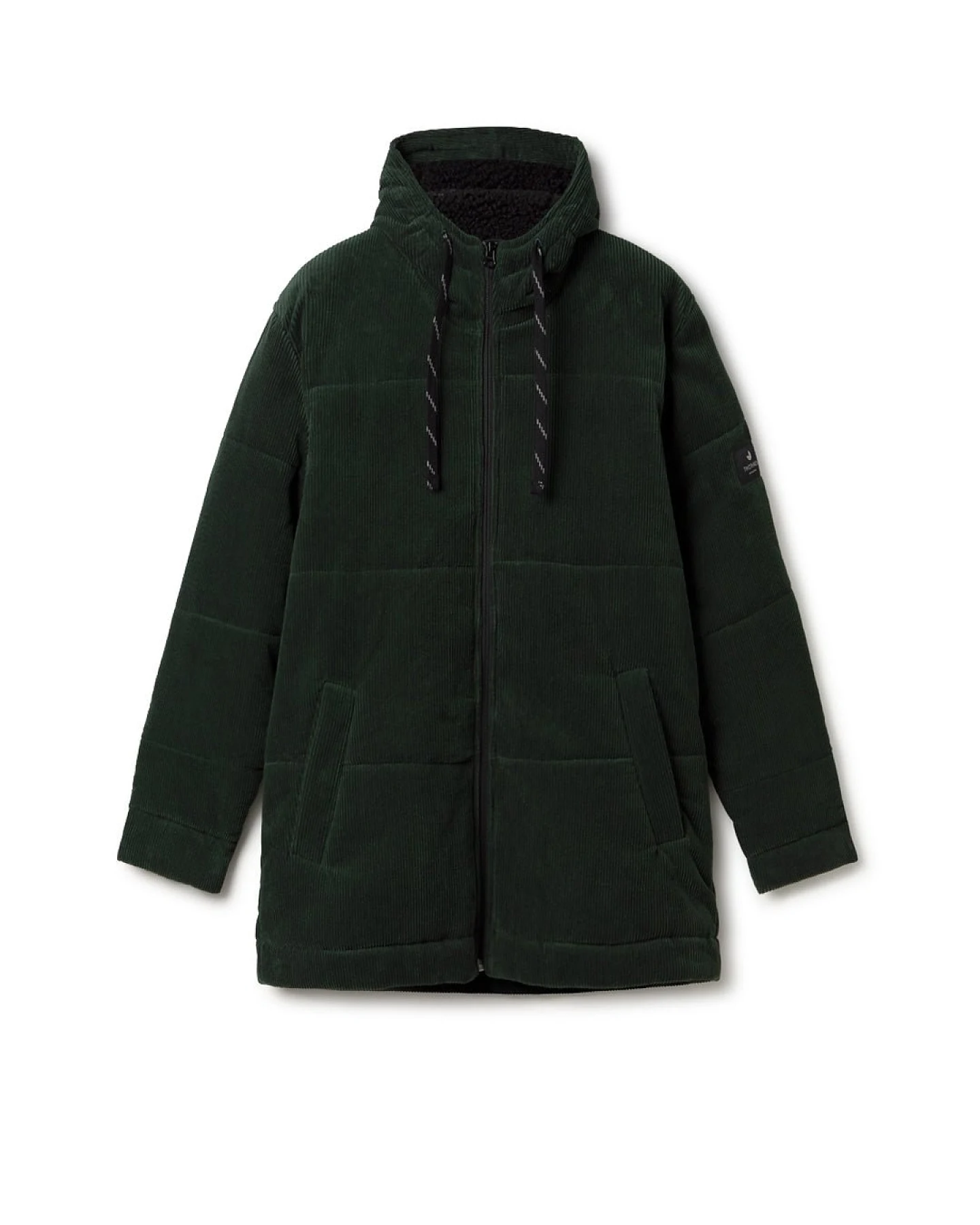 TWOTHIRDS Herren vegan Jacke Rush Dunkelgrün – Ansicht 2