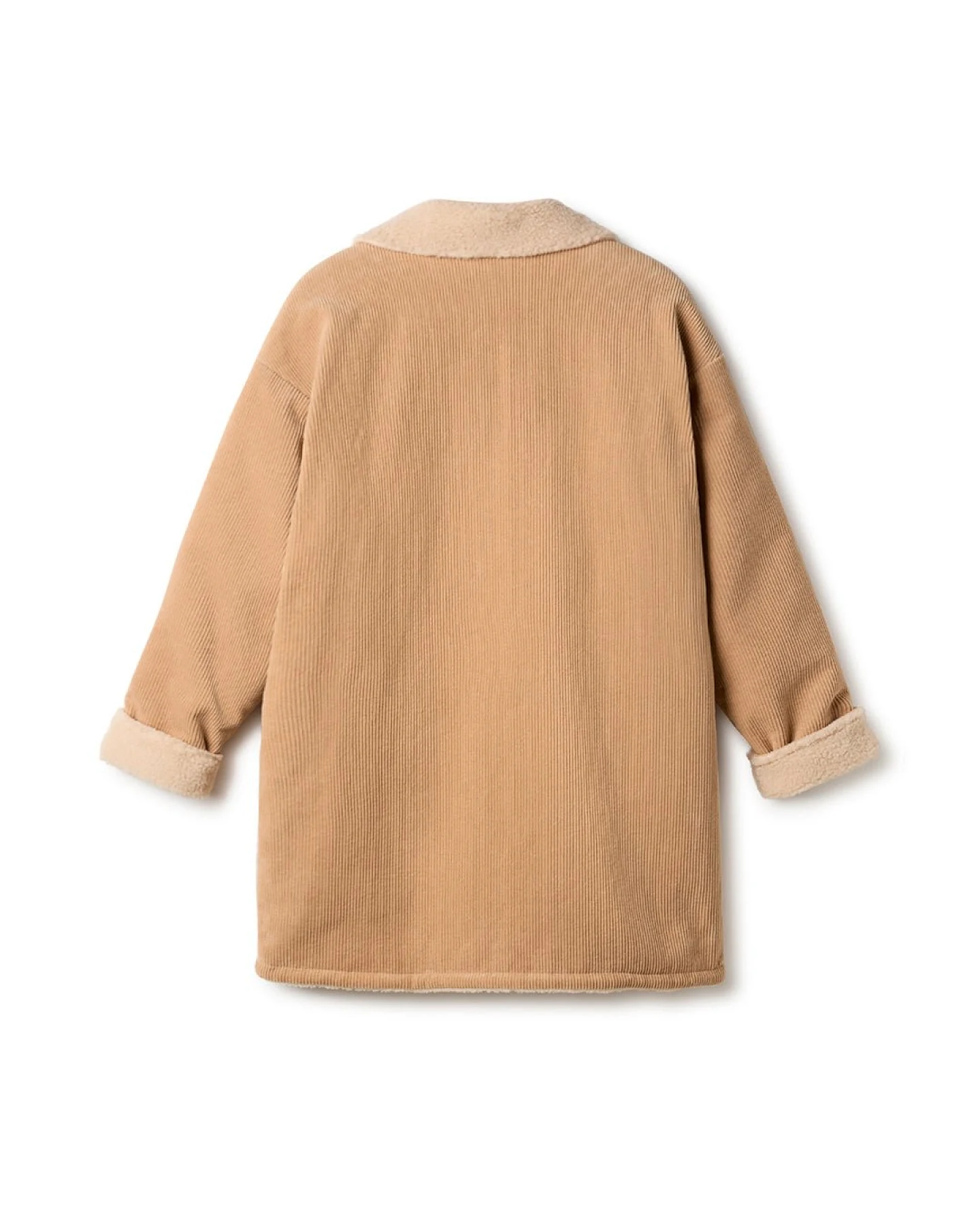 TWOTHIRDS Damen vegan Mantel Ekins Latte Beige – Ansicht 2