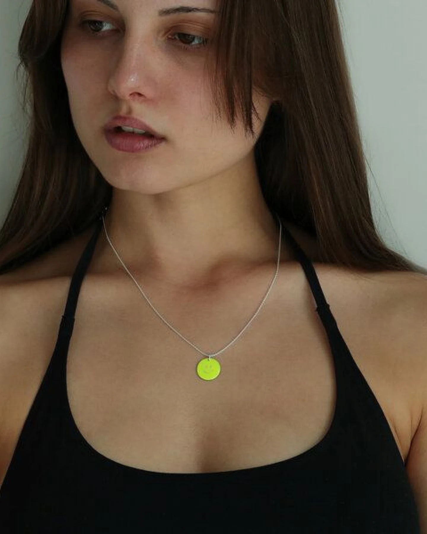 BELLYBIRD Jewellery Halskette - SMILEY, 925 Sterlingsilber, vergoldet – Ansicht 3