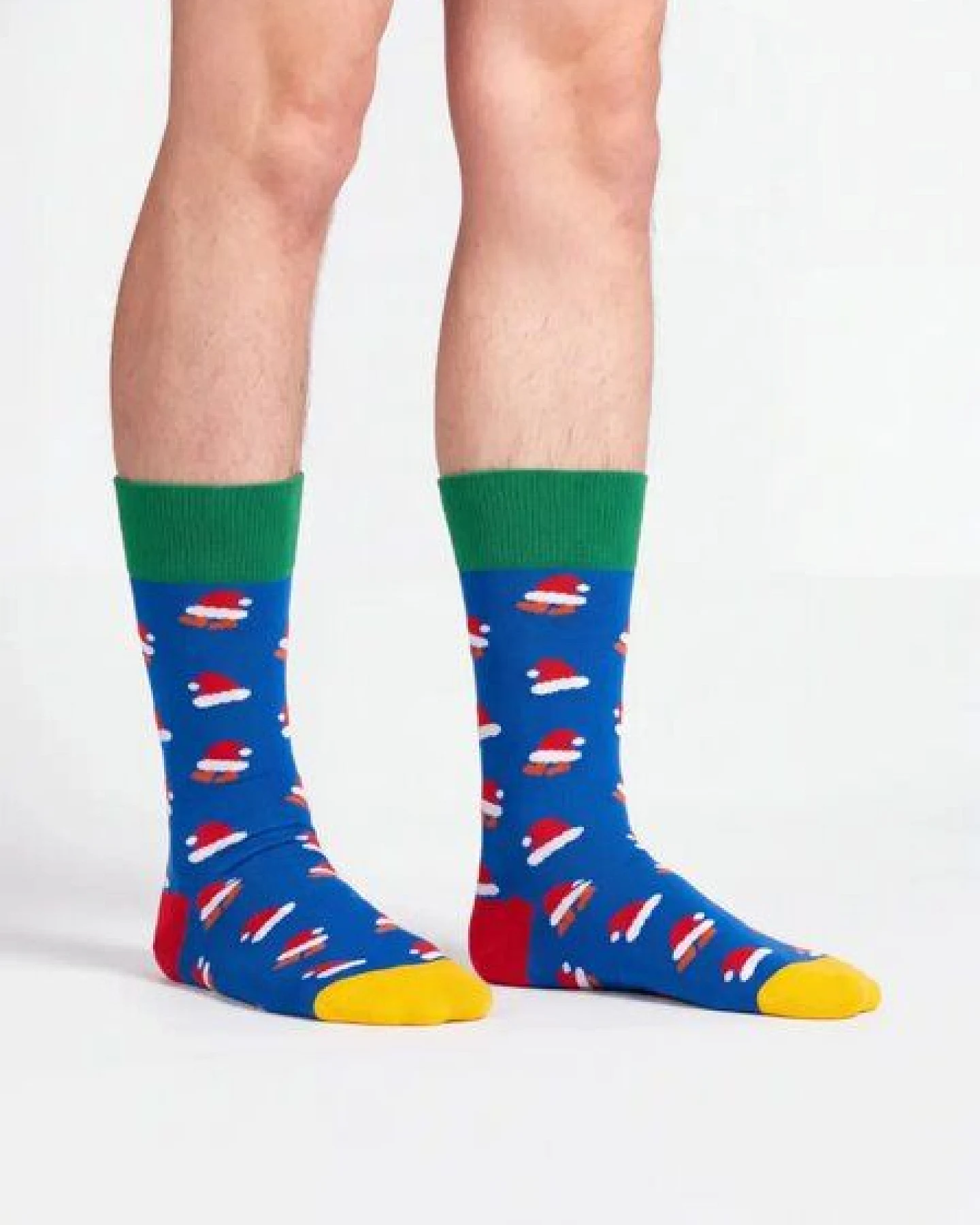 DillySocks Socken Ho Ho Hats aus Biobaumwoll-Mix – Ansicht 4