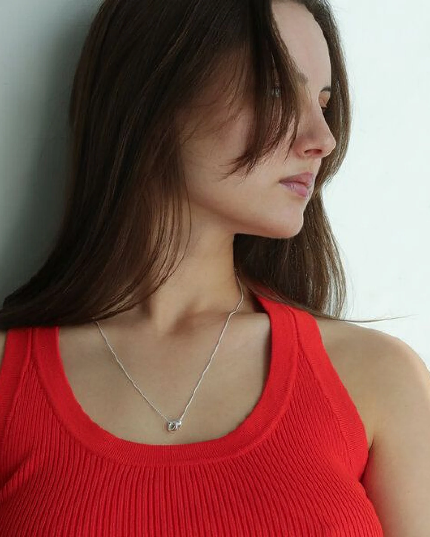 BELLYBIRD Jewellery Halskette - DONUT, 925 Sterlingsilber, vergoldet – Ansicht 3