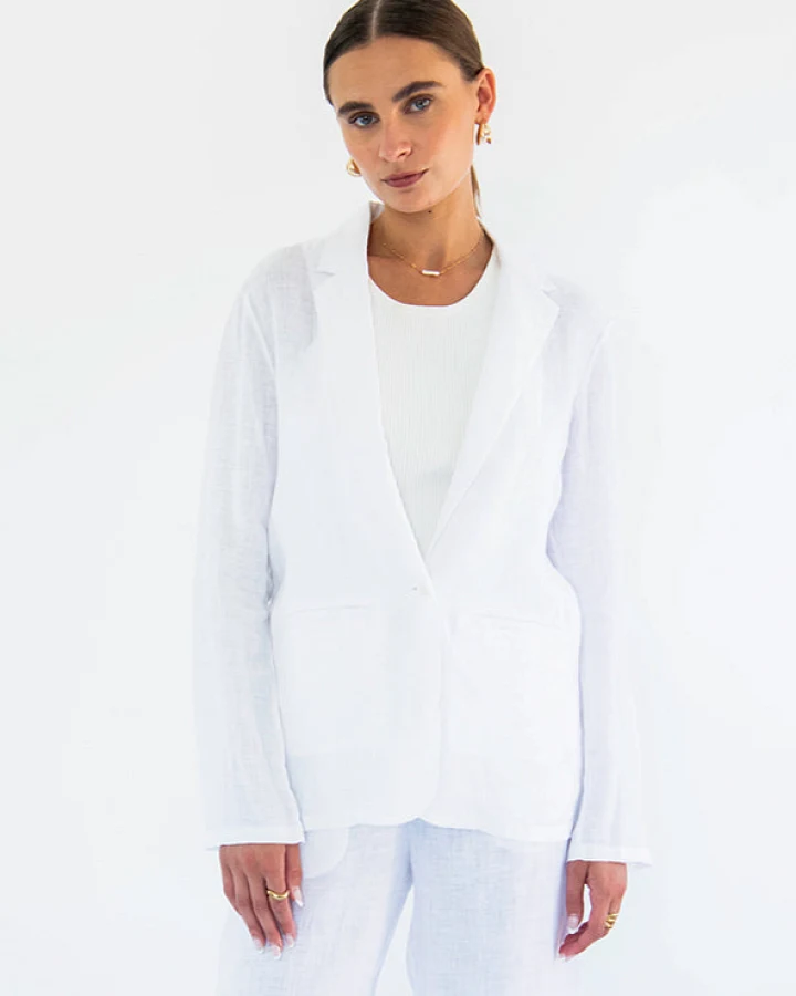 Neu Nomads Damen vegan Jacke Charlie White