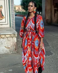 Red Ikat