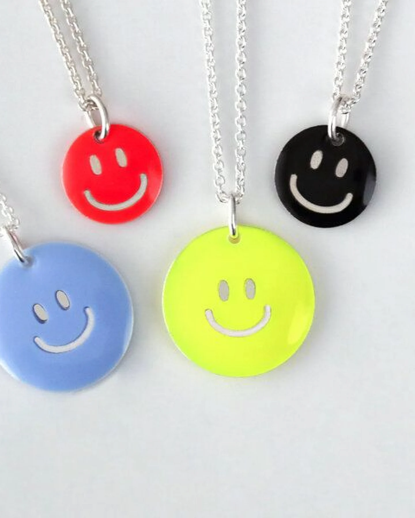 BELLYBIRD Jewellery Halskette - SMILEY, 925 Sterlingsilber, vergoldet – Ansicht 2