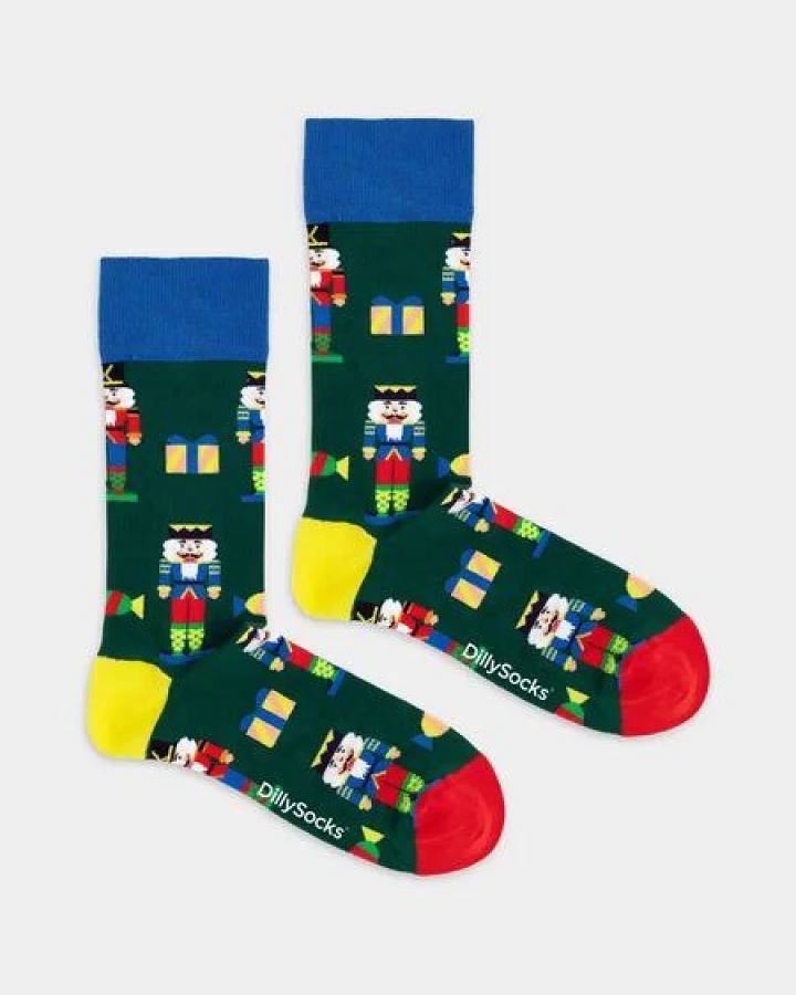 DillySocks Socken Nutcracker Gifts aus Biobaumwoll-Mix