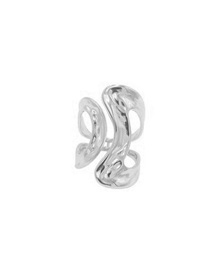 Ring Belt Silber