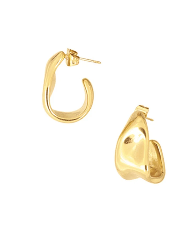 Ohrring Tidal Gold