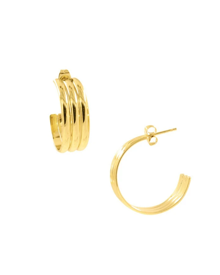 Ohrring Nike Gold