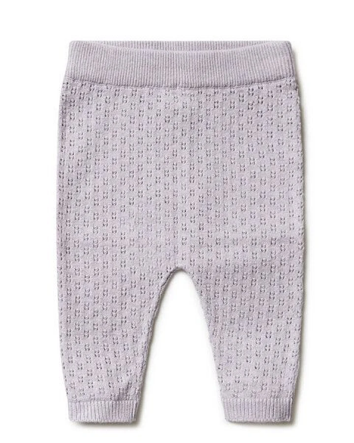Puri Organic Baby Hose Ajour Baumwolle (Bio) Seide