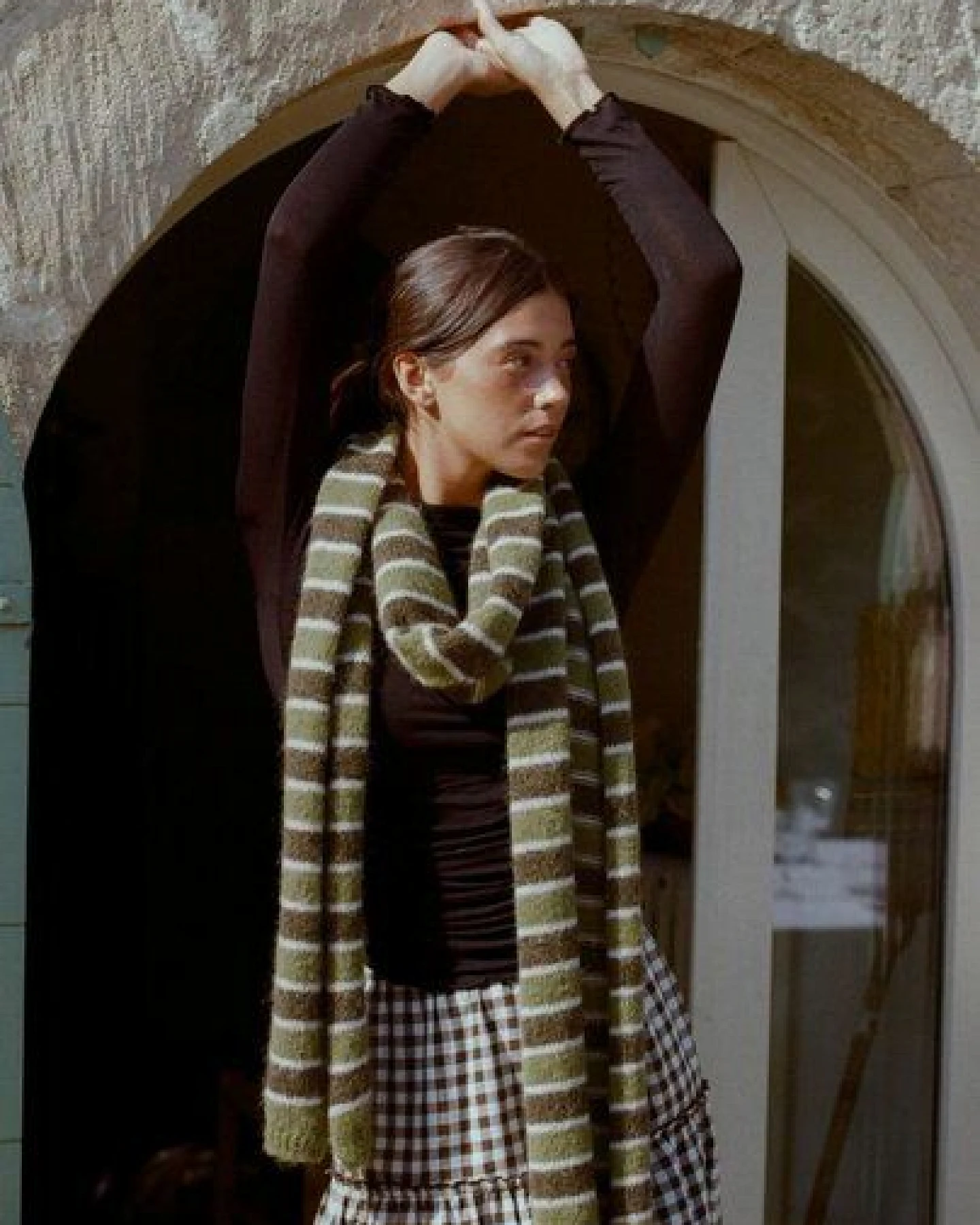 Nénés Warmes Mohair-Tuch – Clémence – Ansicht 3