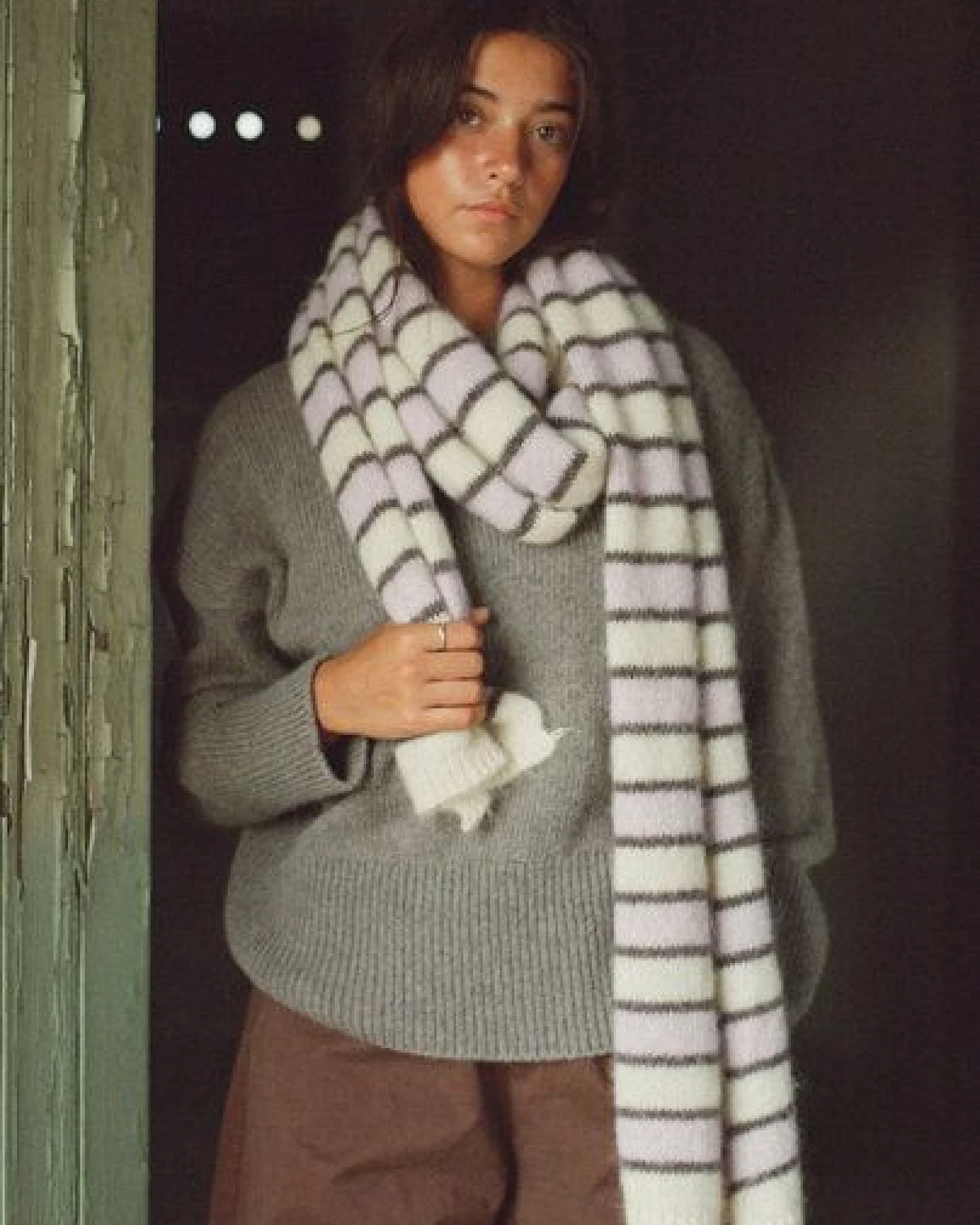 Nénés Warmes Mohair-Tuch – Clémence – Ansicht 2
