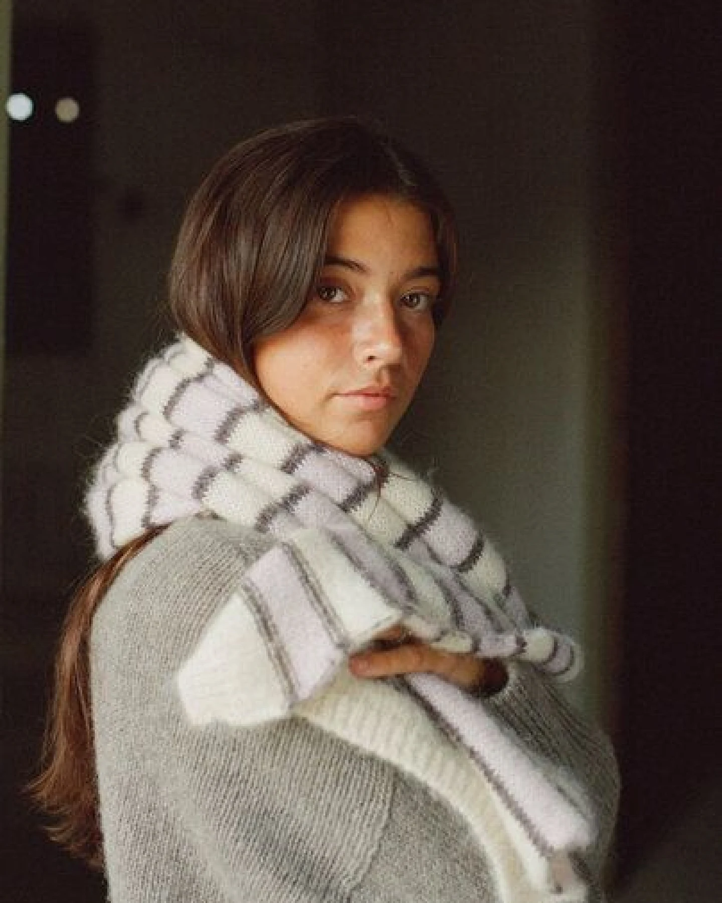 Nénés Warmes Mohair-Tuch – Clémence – Ansicht 3