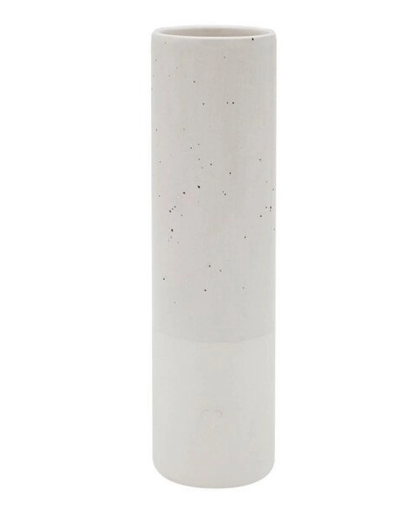 Eulenschnitt Vase mit Prägung aus Steingut – Ansicht 3