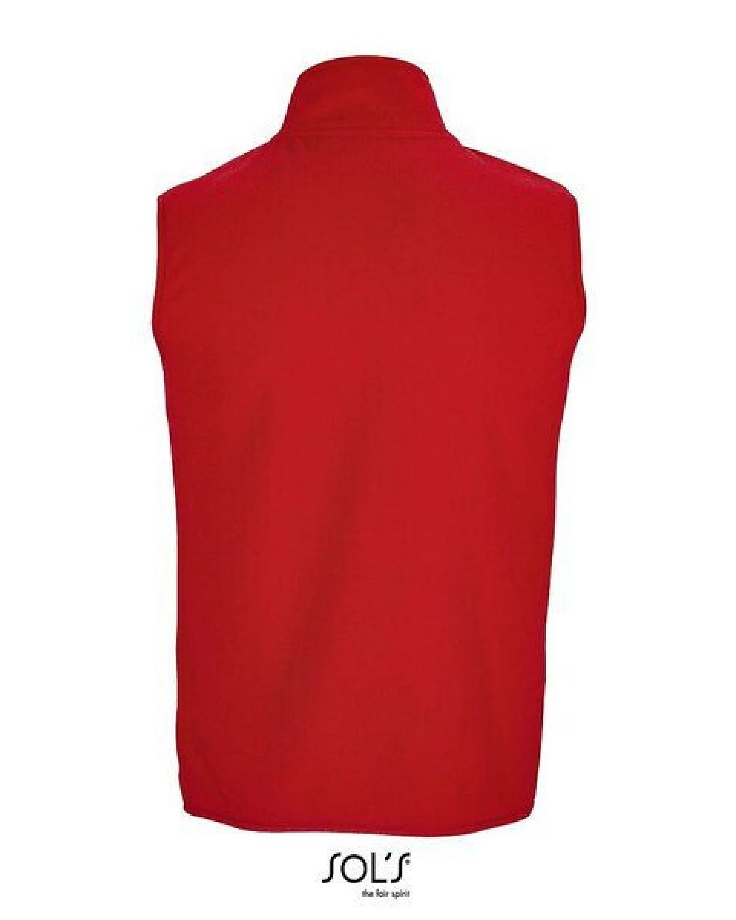 Sol's Unisex Factor Zipped Fleeceweste Bodywarmer Gilet aus recyceltem PET Vegan – Ansicht 4