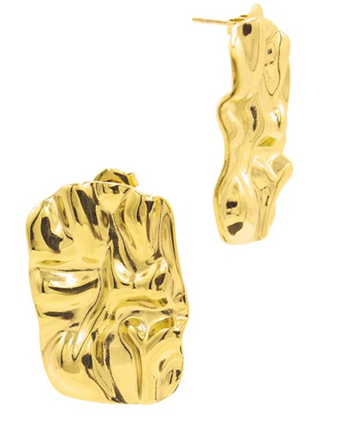 Ohrring Flow Gold