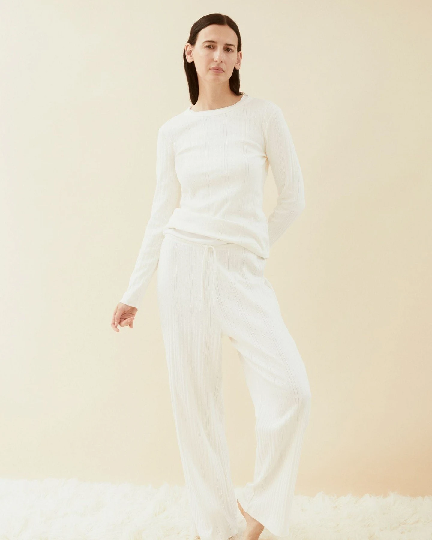 Longsleeve Pointelle Pyjama – Ansicht 6