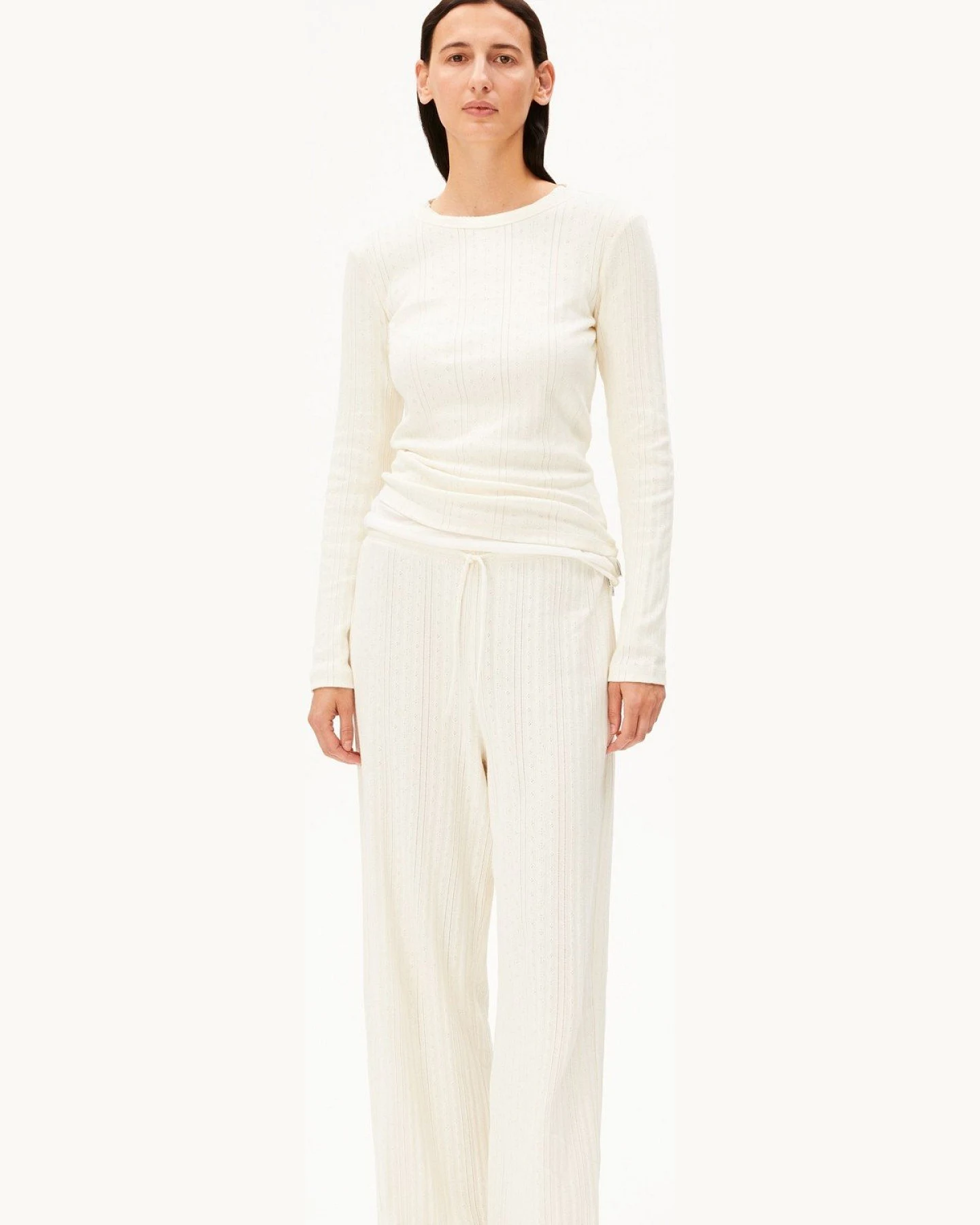 Longsleeve Pointelle Pyjama – Ansicht 3