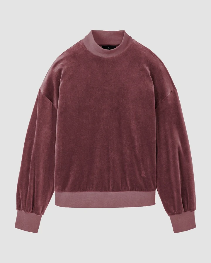 Recolution Damen vegan Sweatshirt Allium Wildbeere