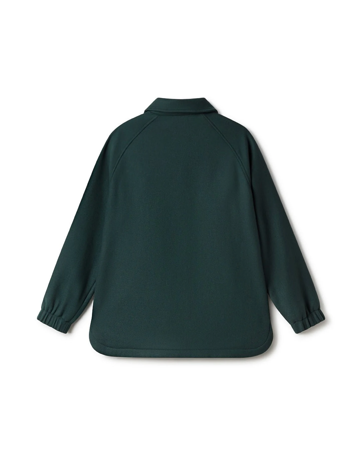 TWOTHIRDS Damen vegan Jacke Ramea Gewaschen Grün – Ansicht 2