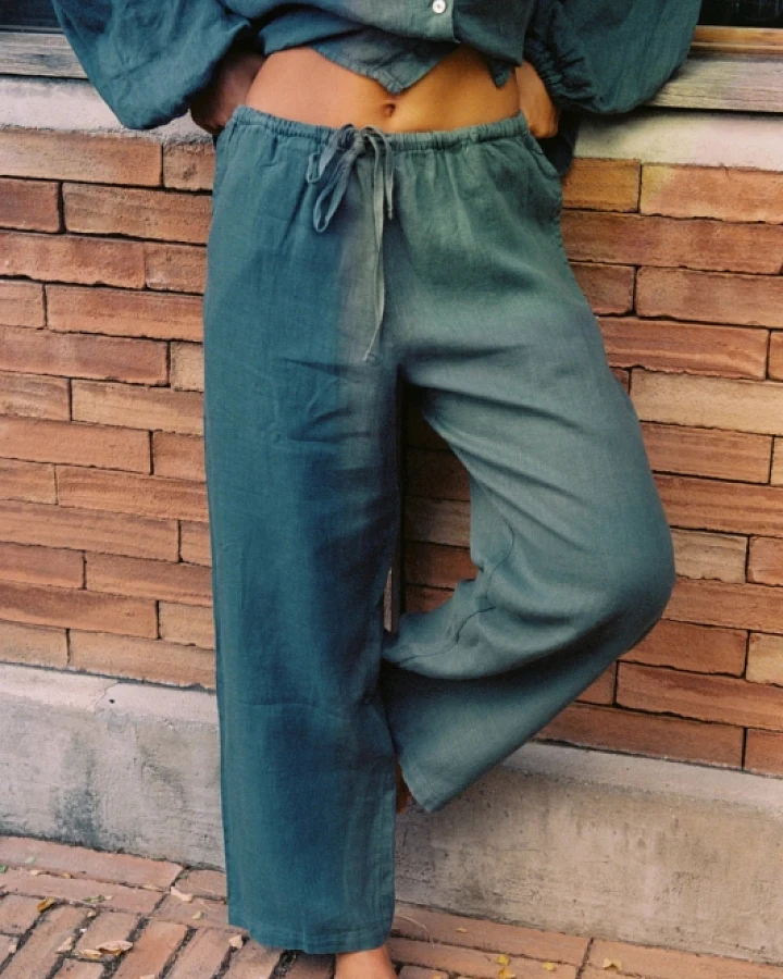 Nénés Damen vegan Hose Von Céline Green
