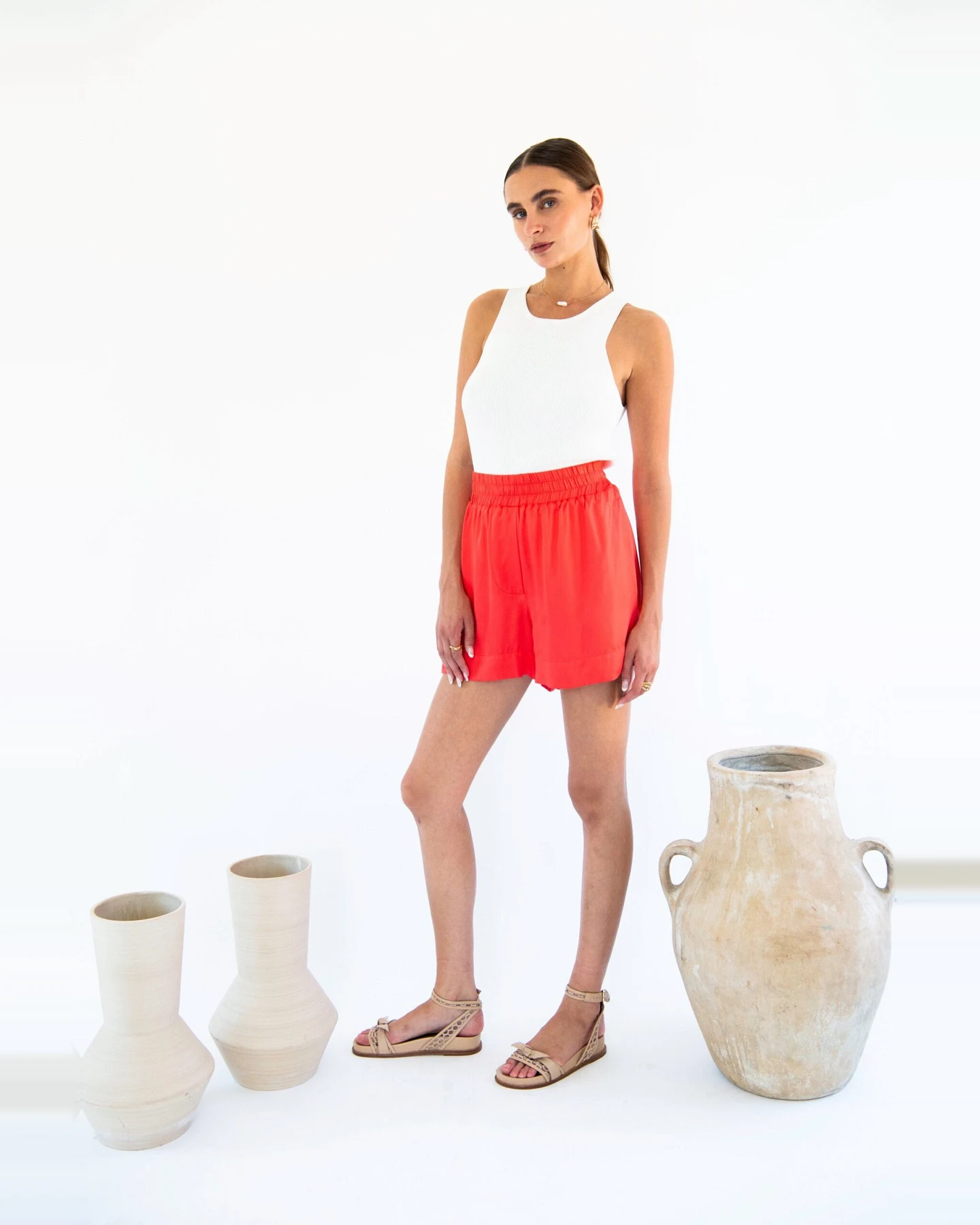 Neu Nomads Damen vegan Kurze Hosen Boca Coral – Ansicht 2