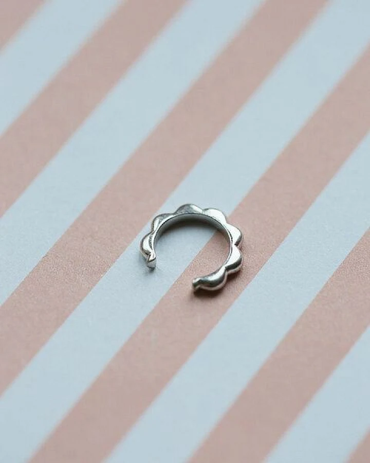 pikfine Ear cuff "Vika" / silber oder vergoldet