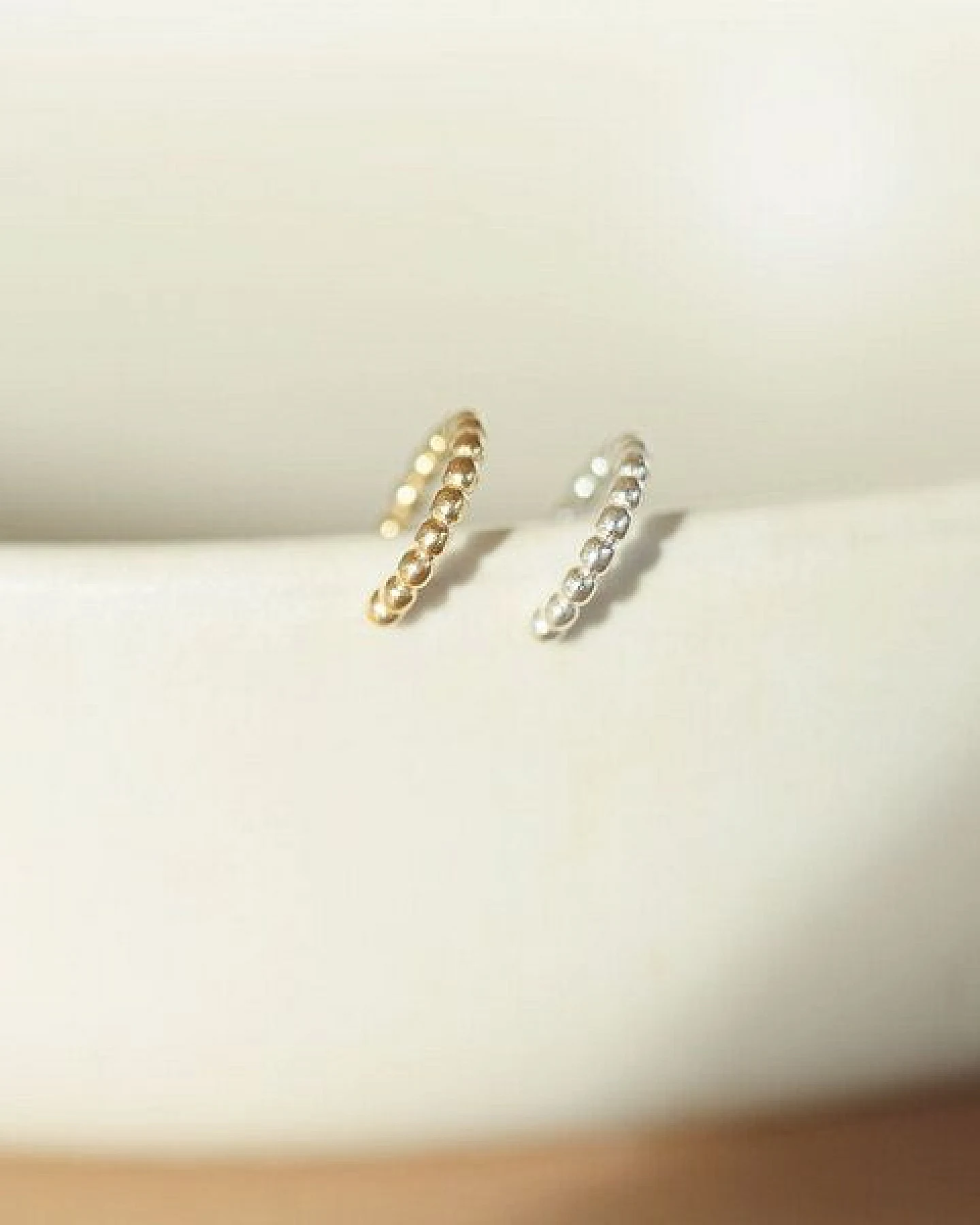 pikfine Ear cuff "Mala" / silber oder vergoldet – Ansicht 3