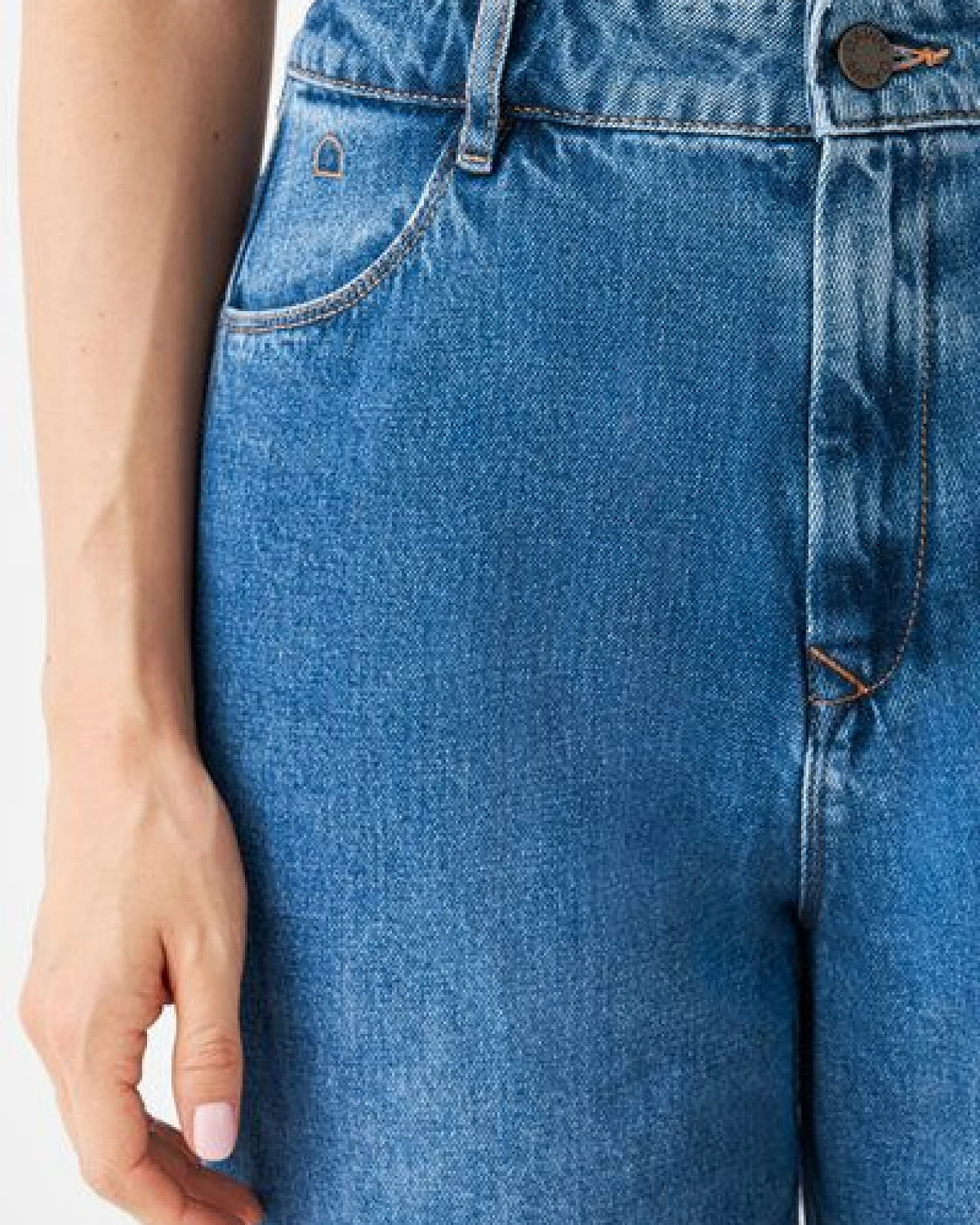 Damen Jeans Wide Straight Non-Stretch DAWN Bio-Baumwolle – Ansicht 4