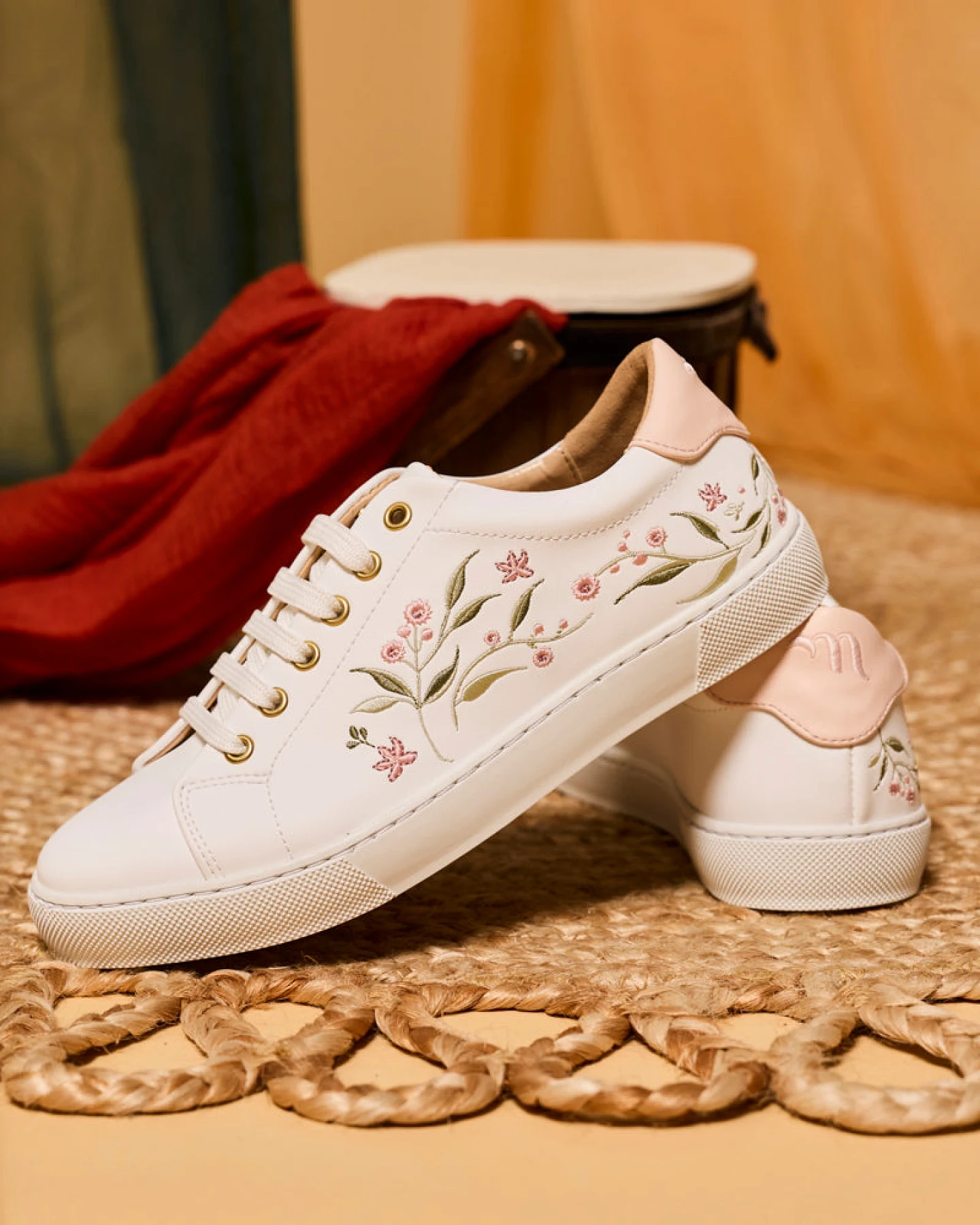 Minuit Sur Terre Damen vegan Sneaker Virevolte Douce Poésie – Ansicht 2