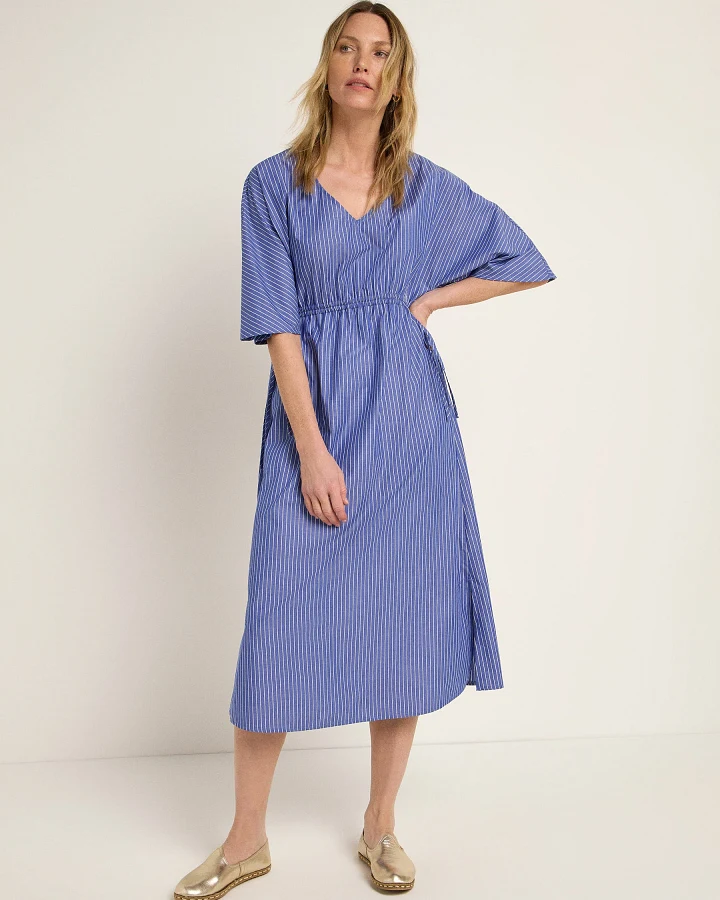 Streifenkleid (GOTS)
