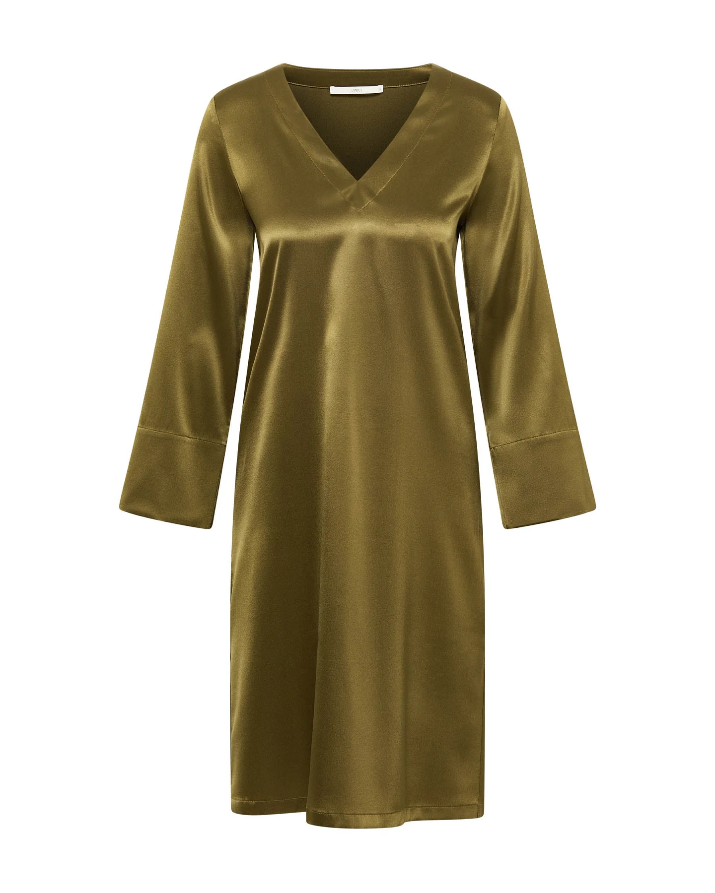 Seidenkleid mit Schlitzen – Ansicht 6