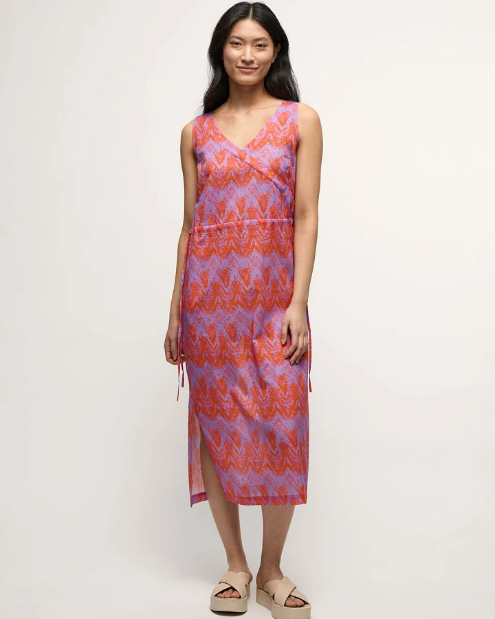 Maxikleid Print Wild Waves (GOTS)