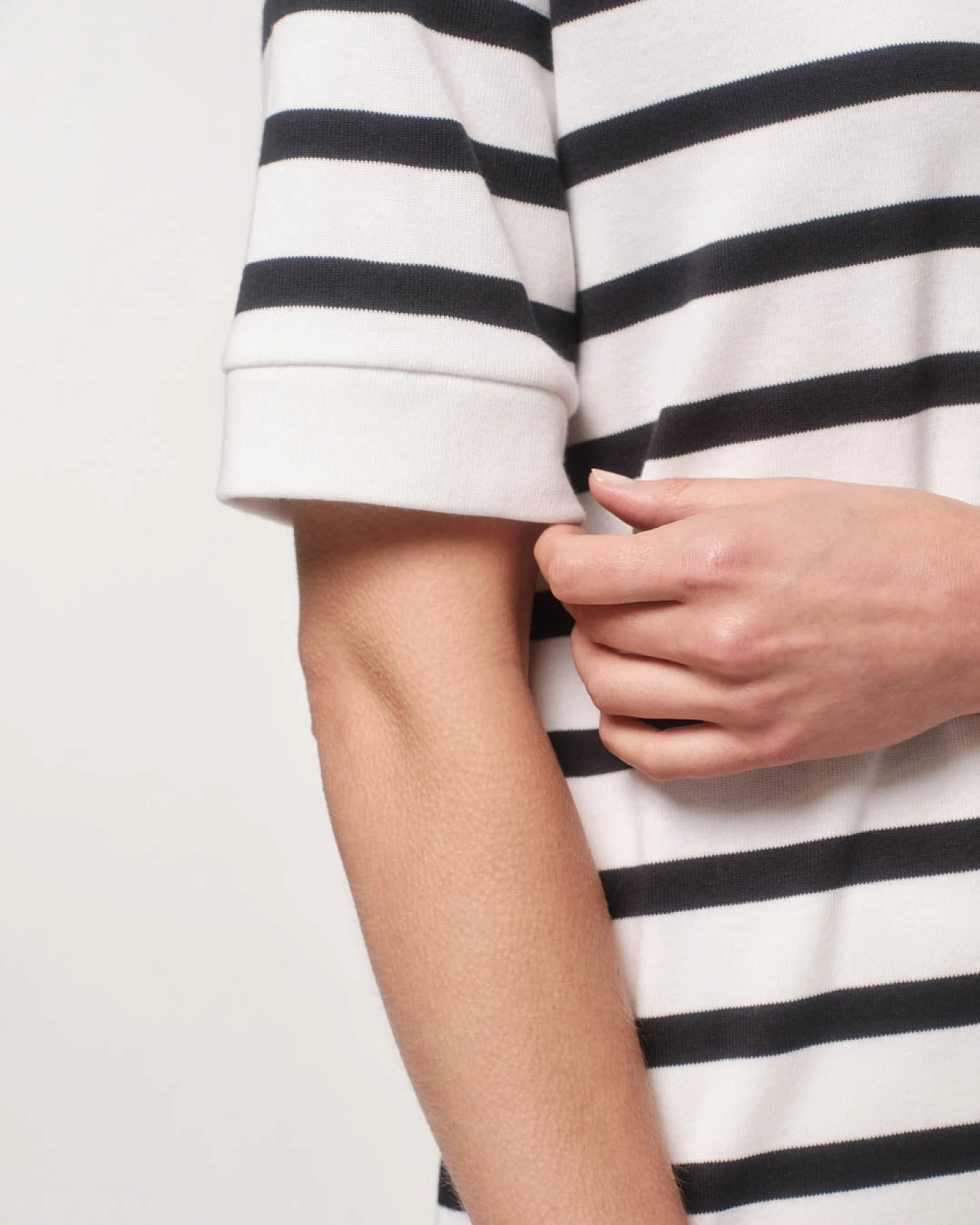 Streifenkleid mit 3/4 Arm (GOTS) – Ansicht 5