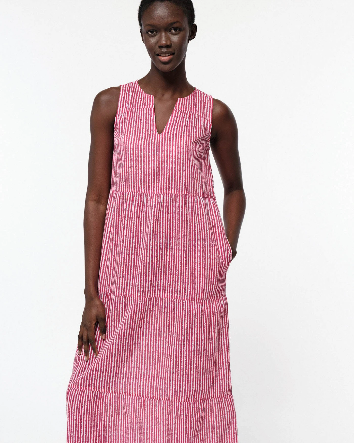 Maxikleid Stripe Print – Ansicht 2