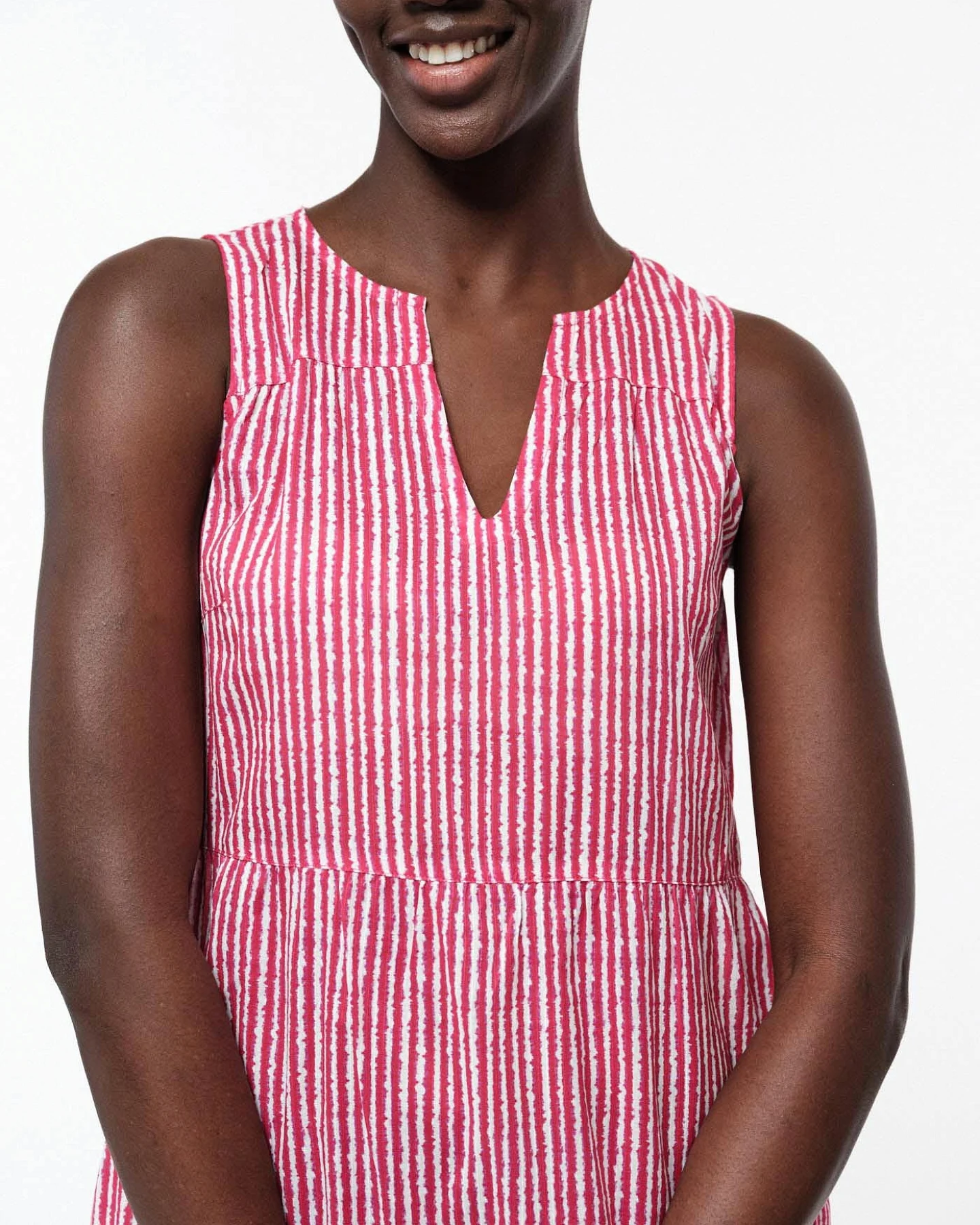 Maxikleid Stripe Print – Ansicht 3