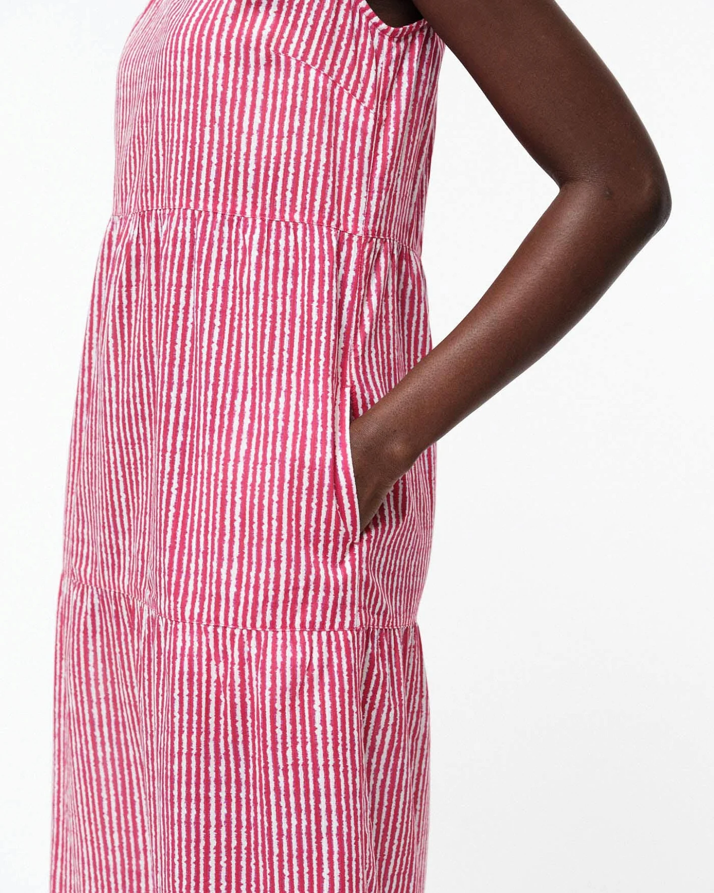 Maxikleid Stripe Print – Ansicht 4