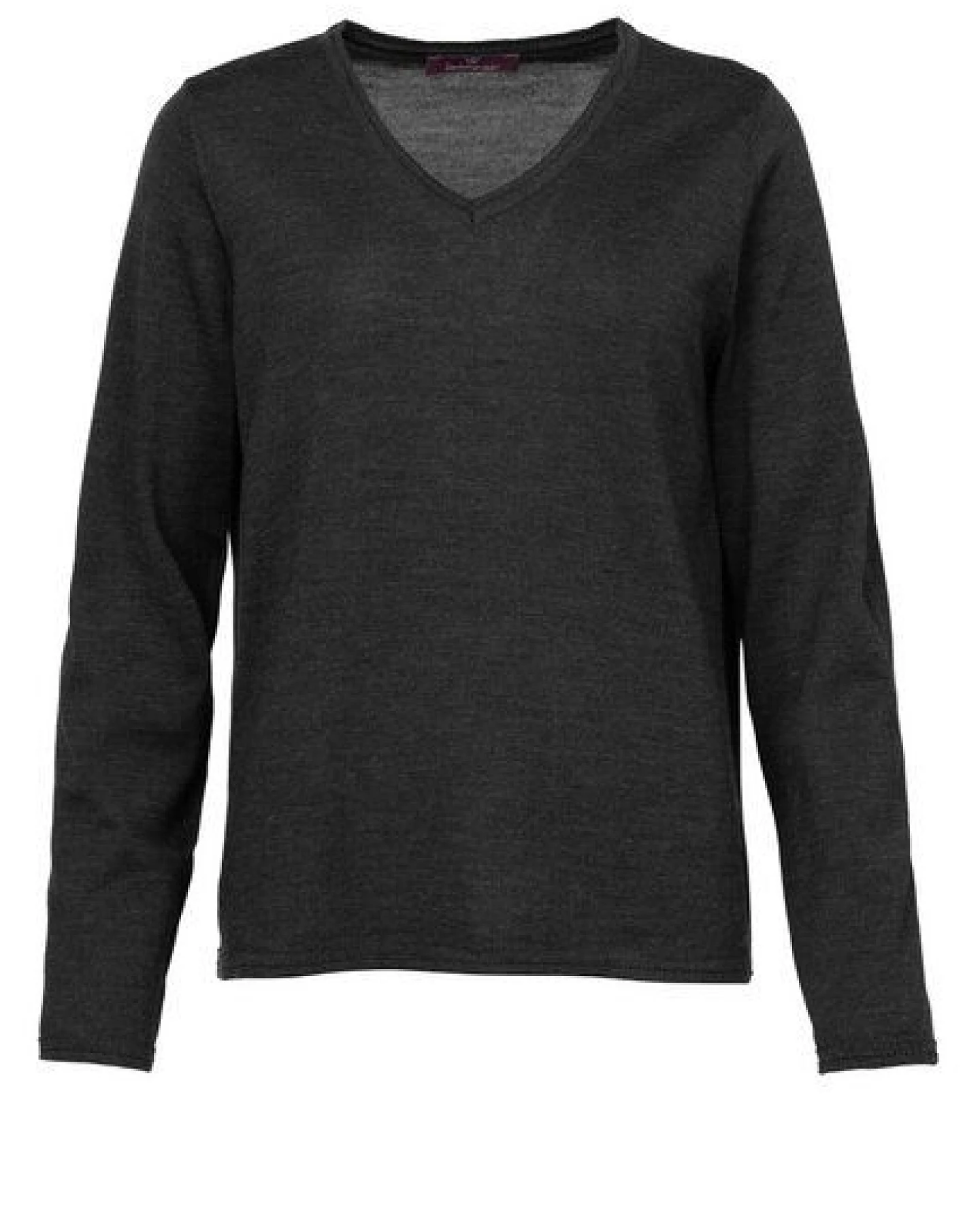 Heidekönigin Merino Pullover V-Ausschnitt – Ansicht 4
